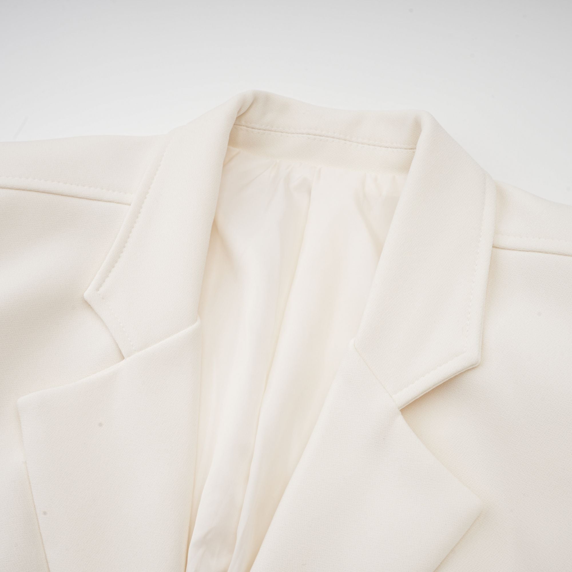 Valérie feather-hem blazer & skirt matching set (Final Sale-US Only)