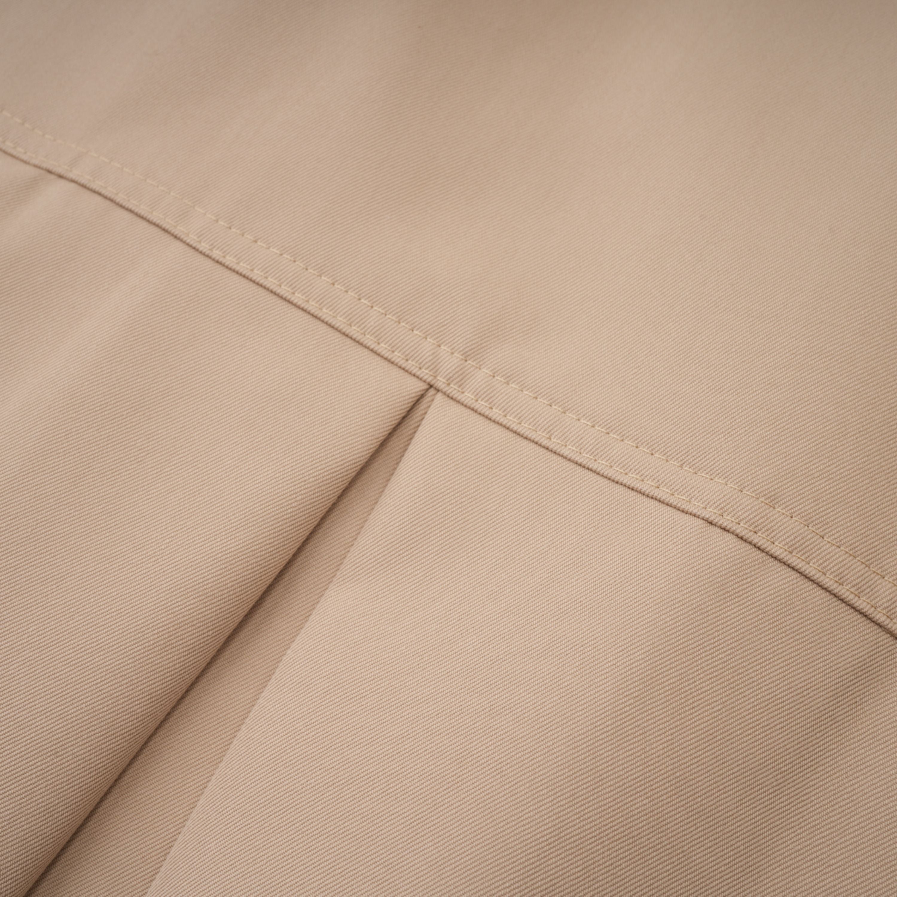 Marta Khaki Embellished Lace Trim Trench Coat