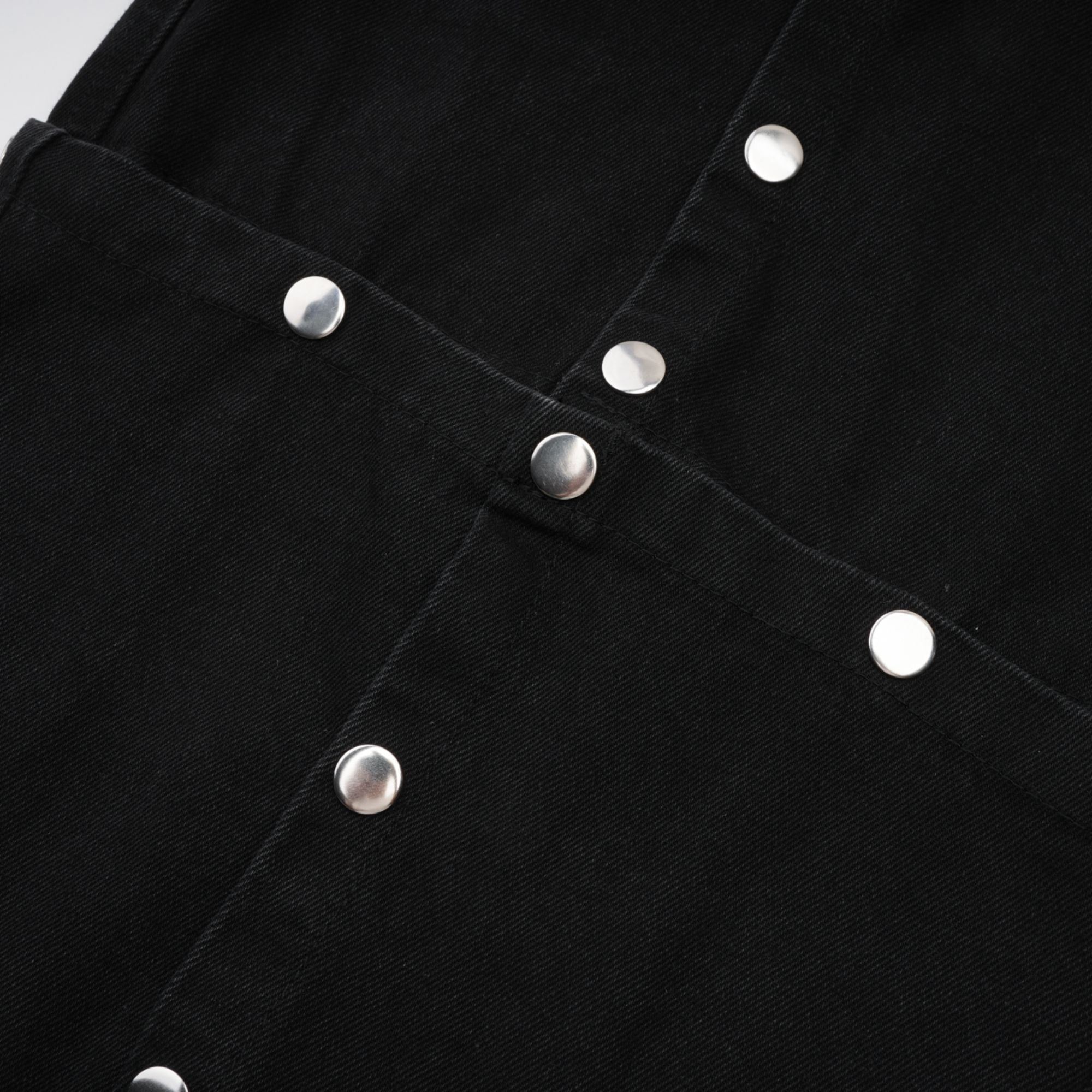 Janelle buttoned straight-leg jeans (US Only)