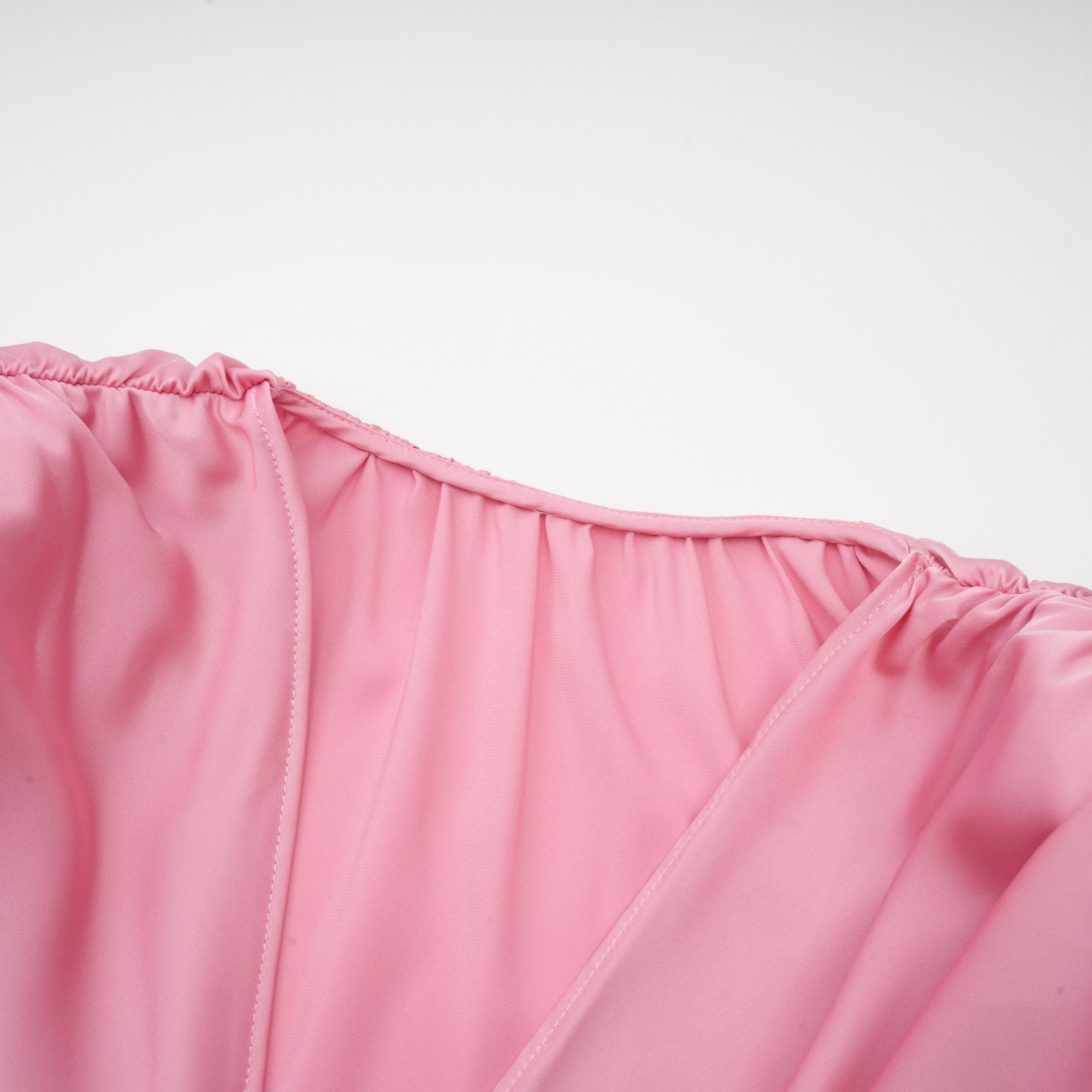 Aélis draped ruched satin mini dress (US Only)