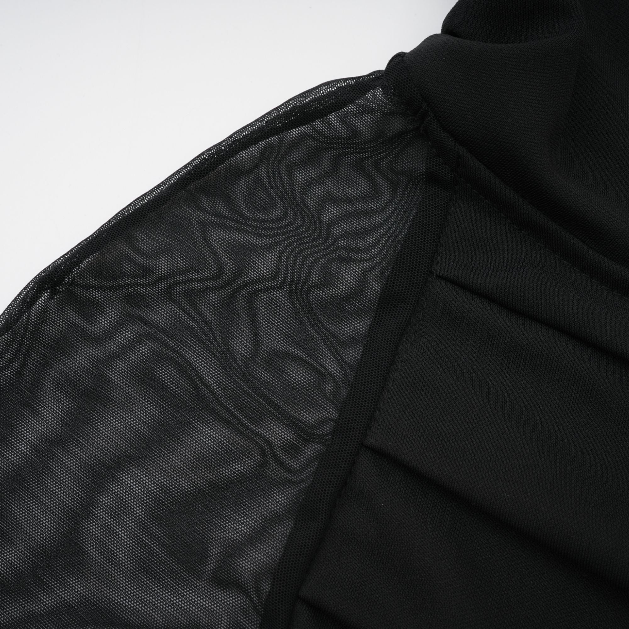 Clarisse semi-sheer ruched midi dress (Final Sale-US Only)