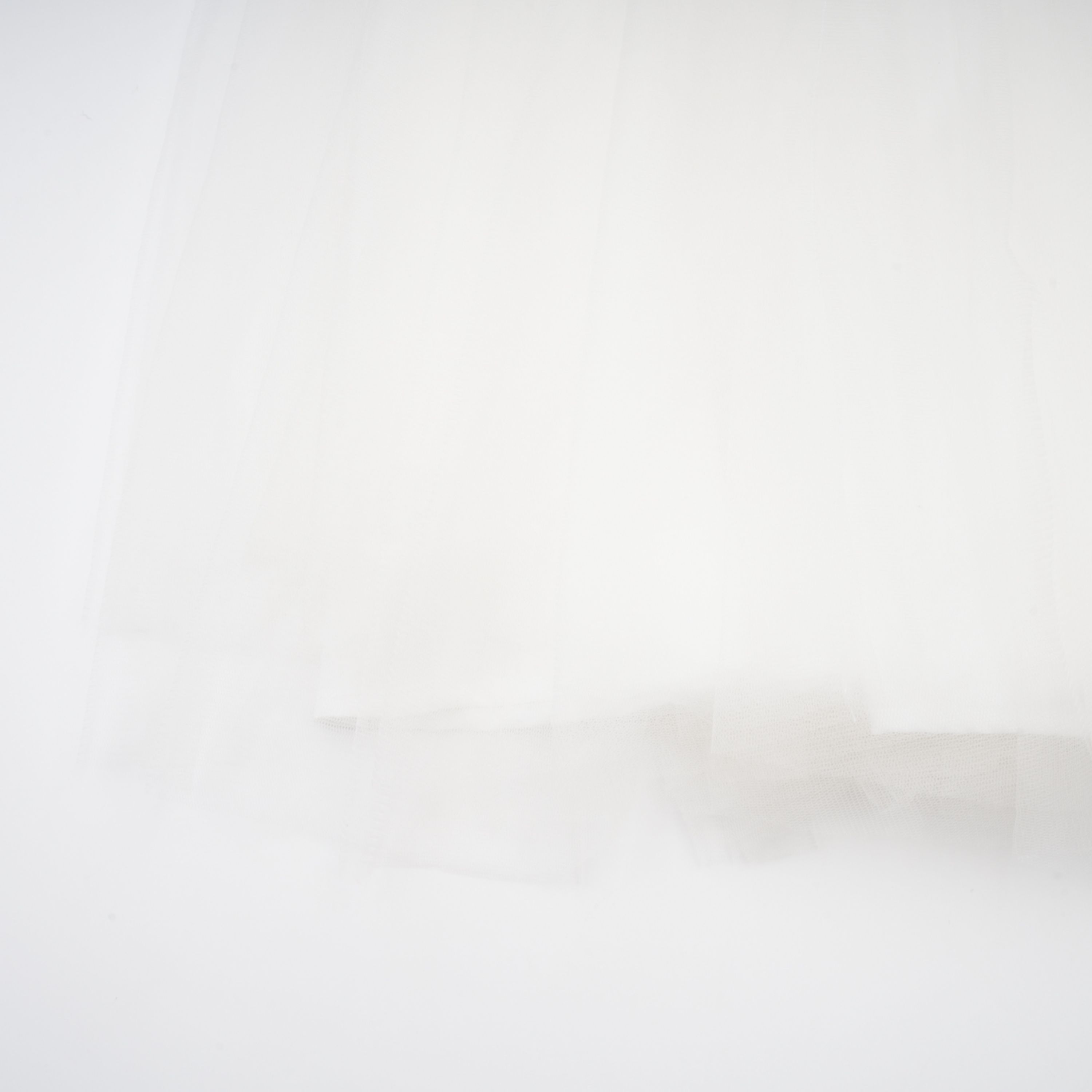 Lark White Tulle Panel Knit Midi Dress (Final Sale-US Only)