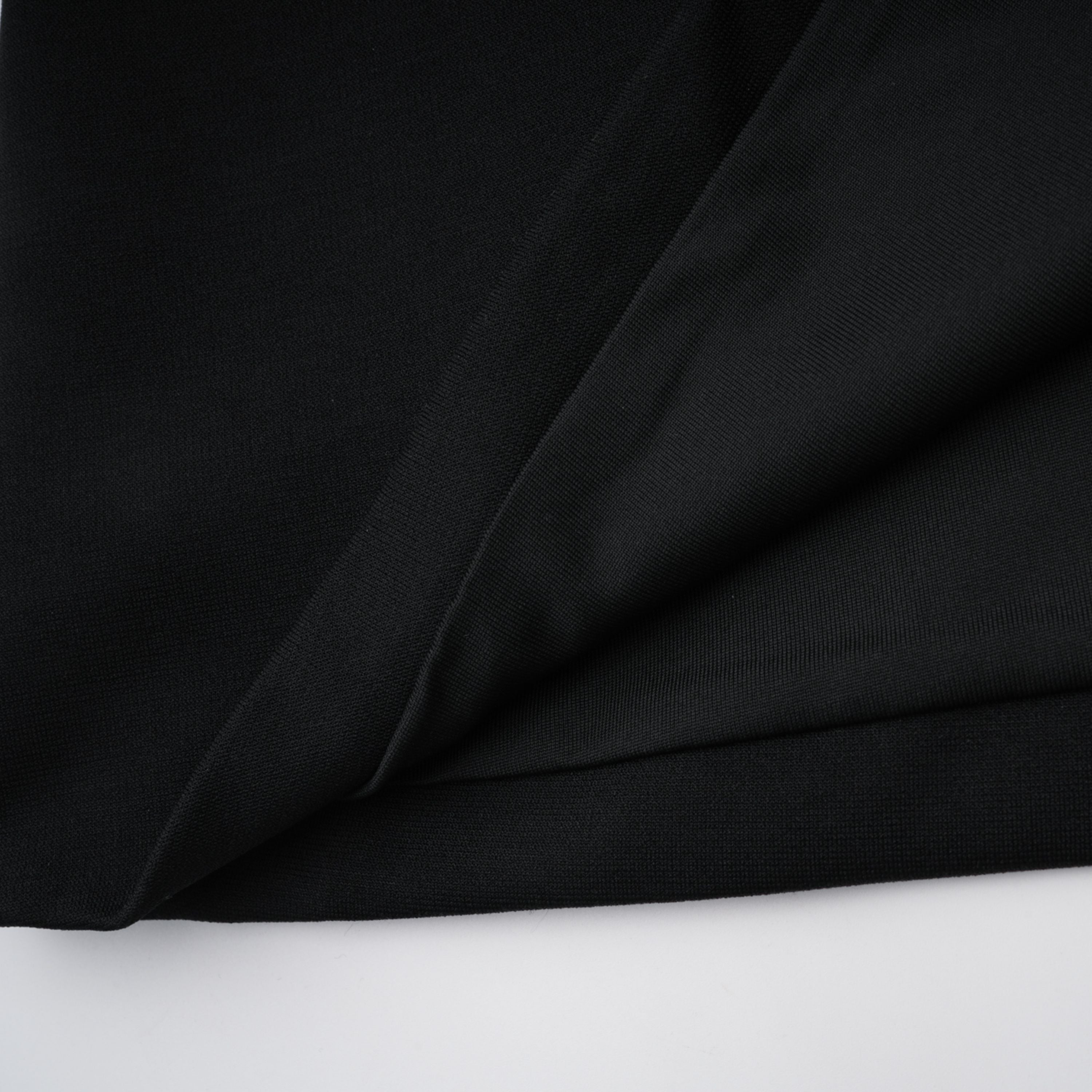 Uranie black panelled sequined corset maxi dress