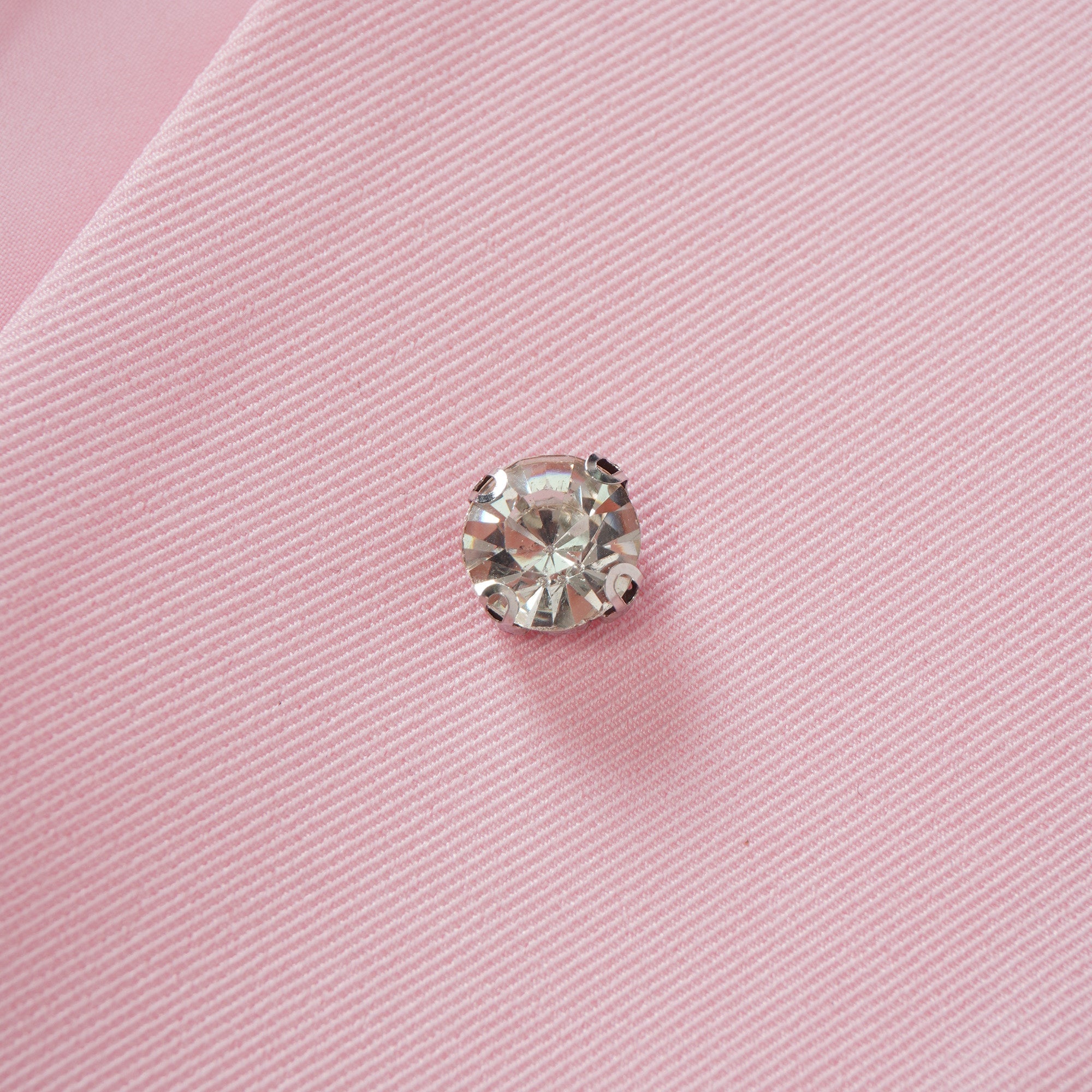 Valéria Pink Crystal Embellished Jacket & Dress Set