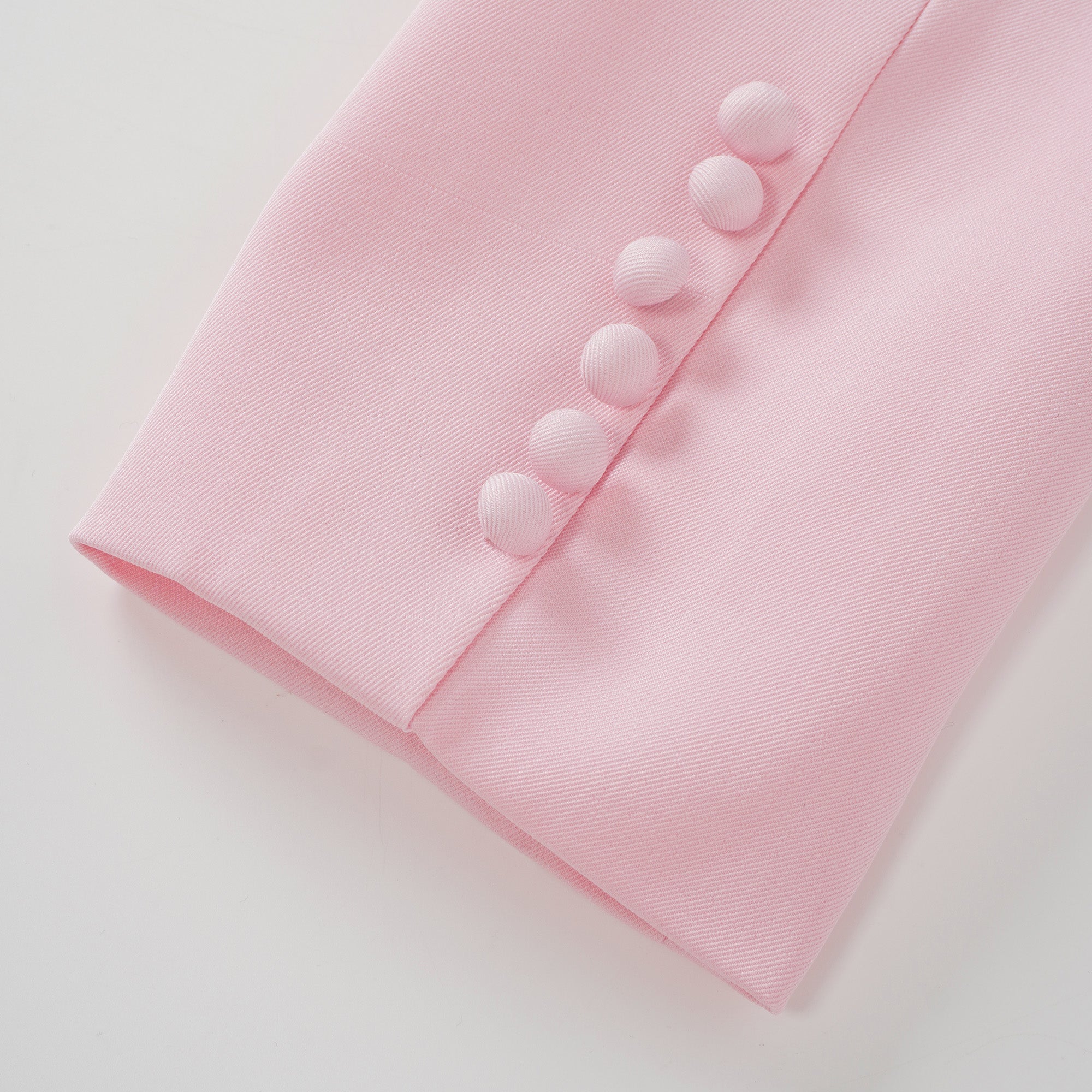 Valéria Pink Crystal Embellished Jacket & Dress Set