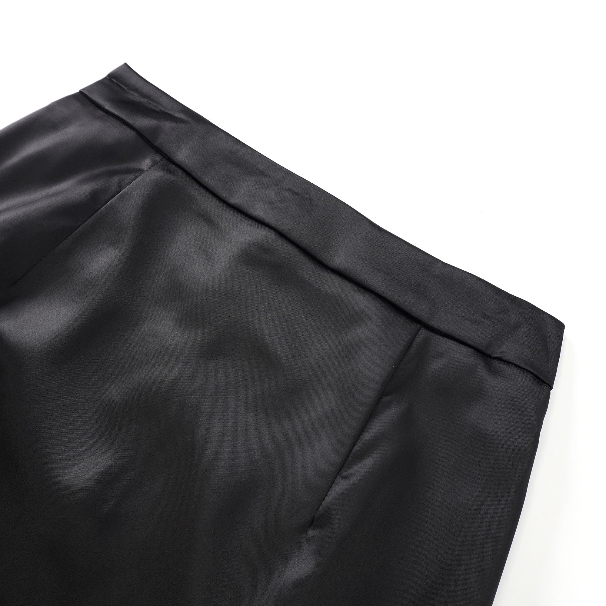 Ariadna Black Tweed Jacket & Satin Skirt Set (Final Sale-US Only)