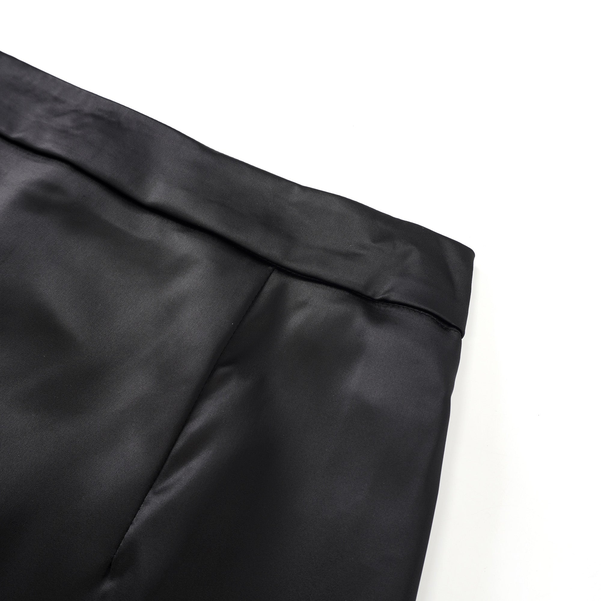 Ariadna Black Tweed Jacket & Satin Skirt Set (Final Sale-US Only)