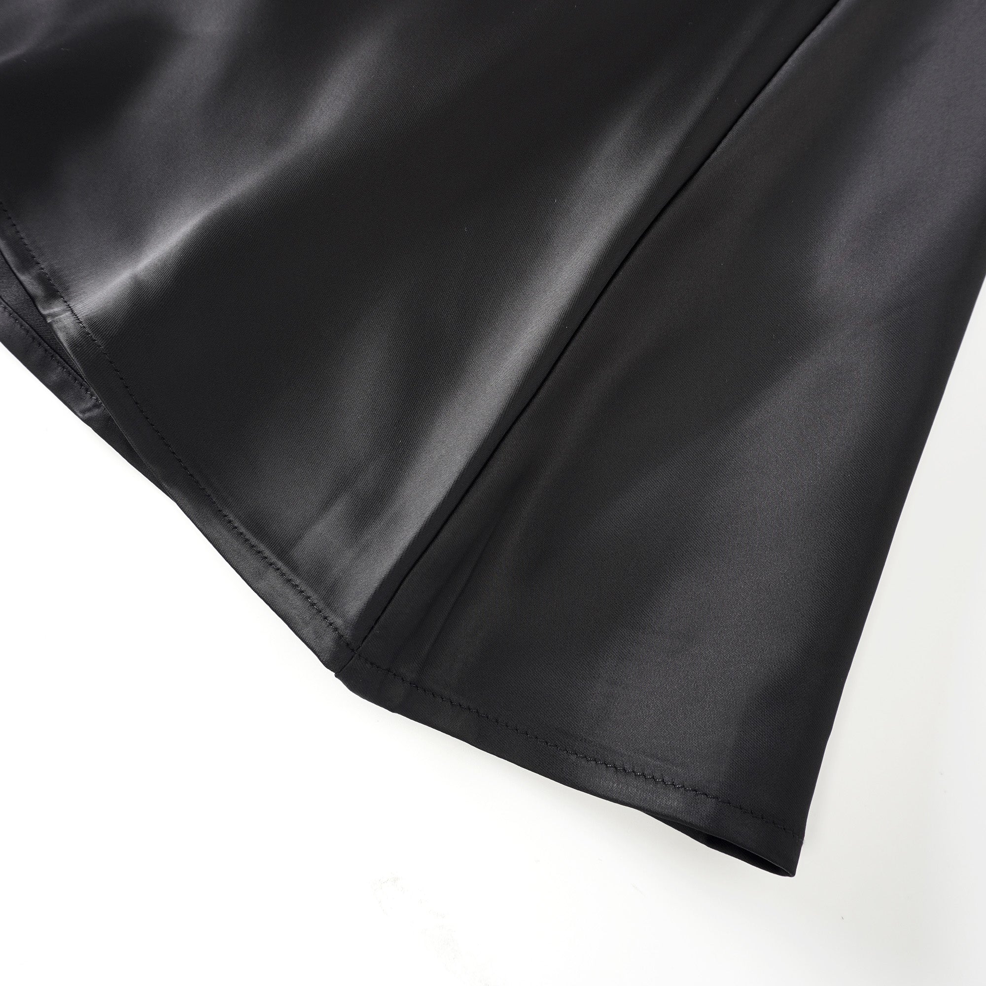 Ariadna Black Tweed Jacket & Satin Skirt Set (Final Sale-US Only)
