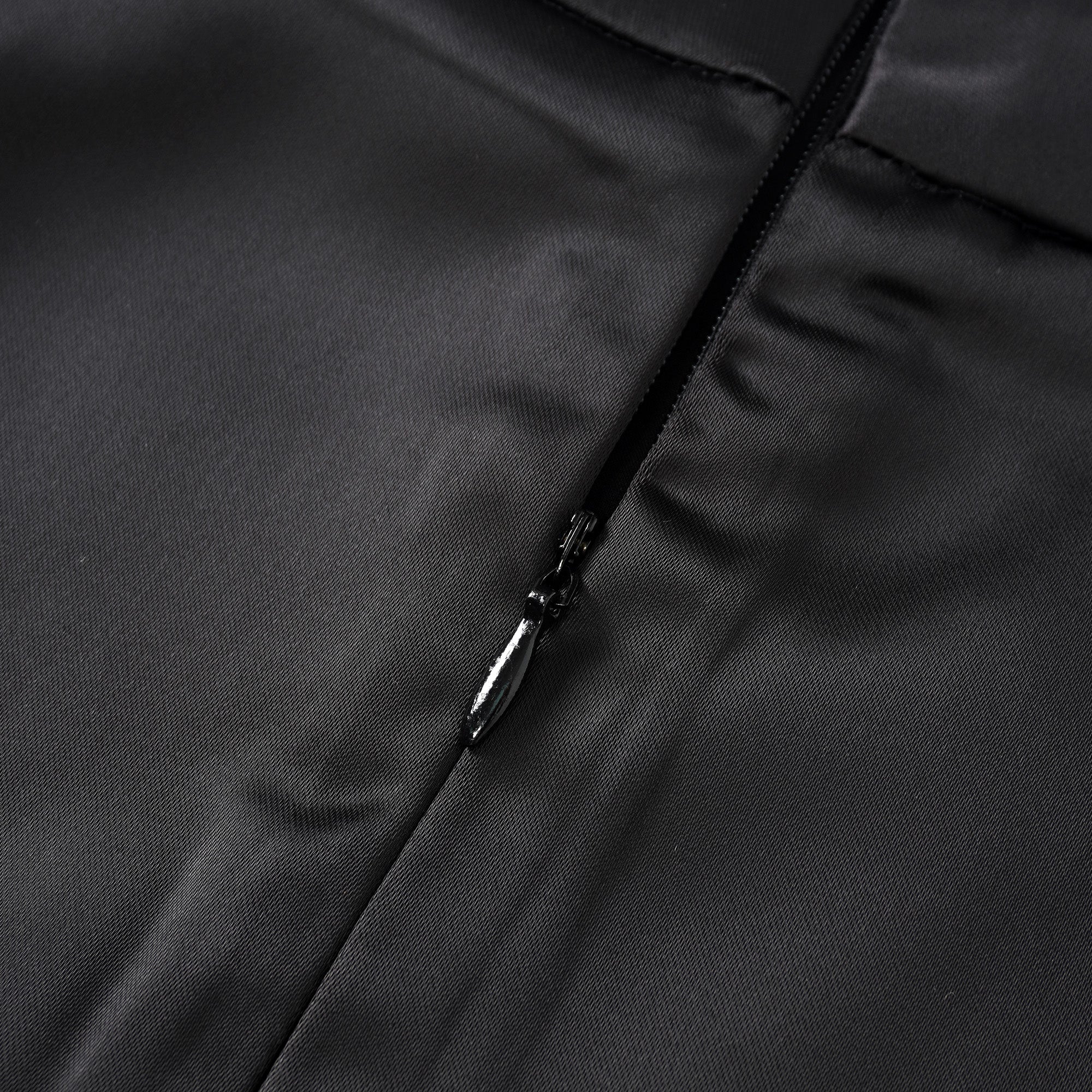 Ariadna Black Tweed Jacket & Satin Skirt Set (Final Sale-US Only)