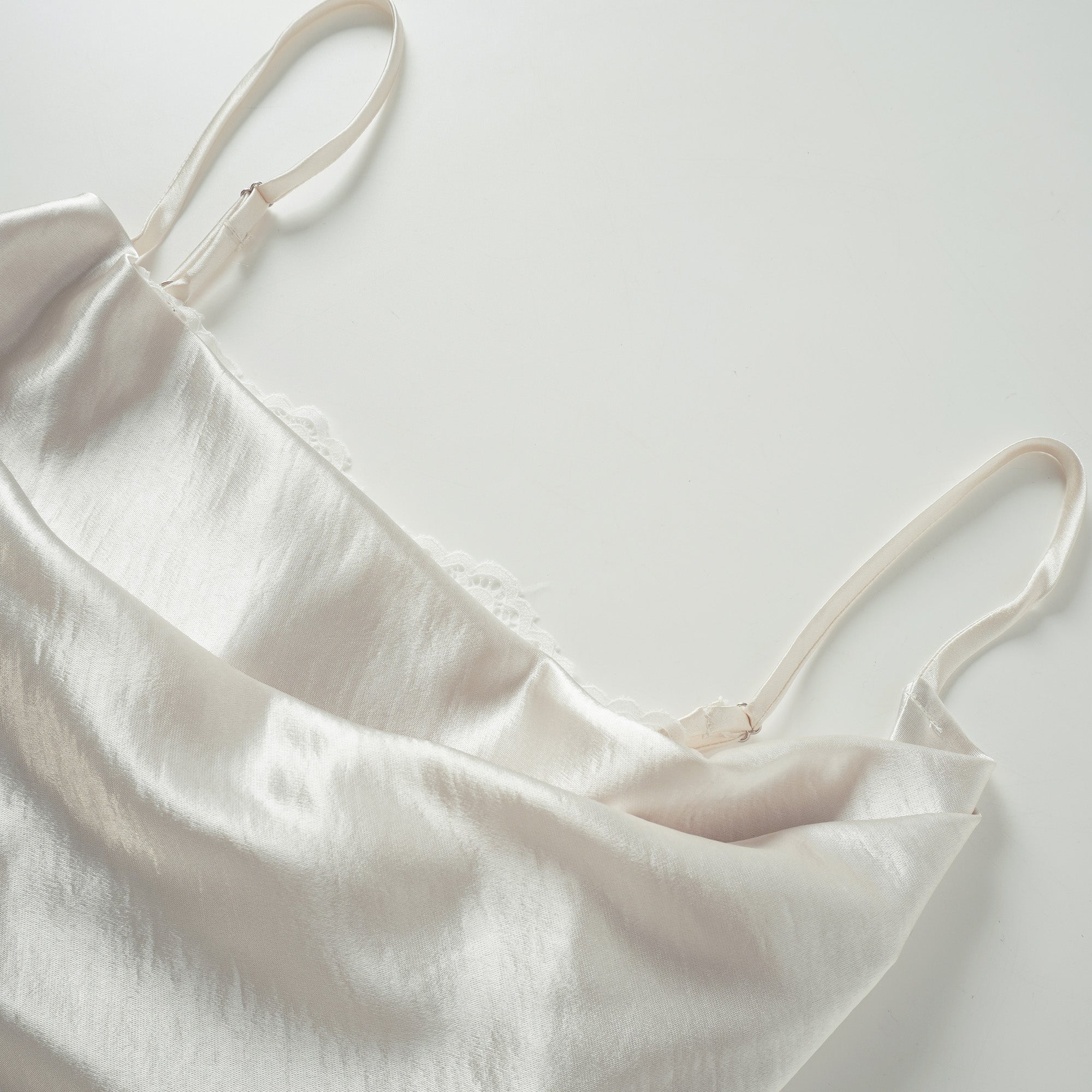 Eeva White Floral Lace Panel Crop Top