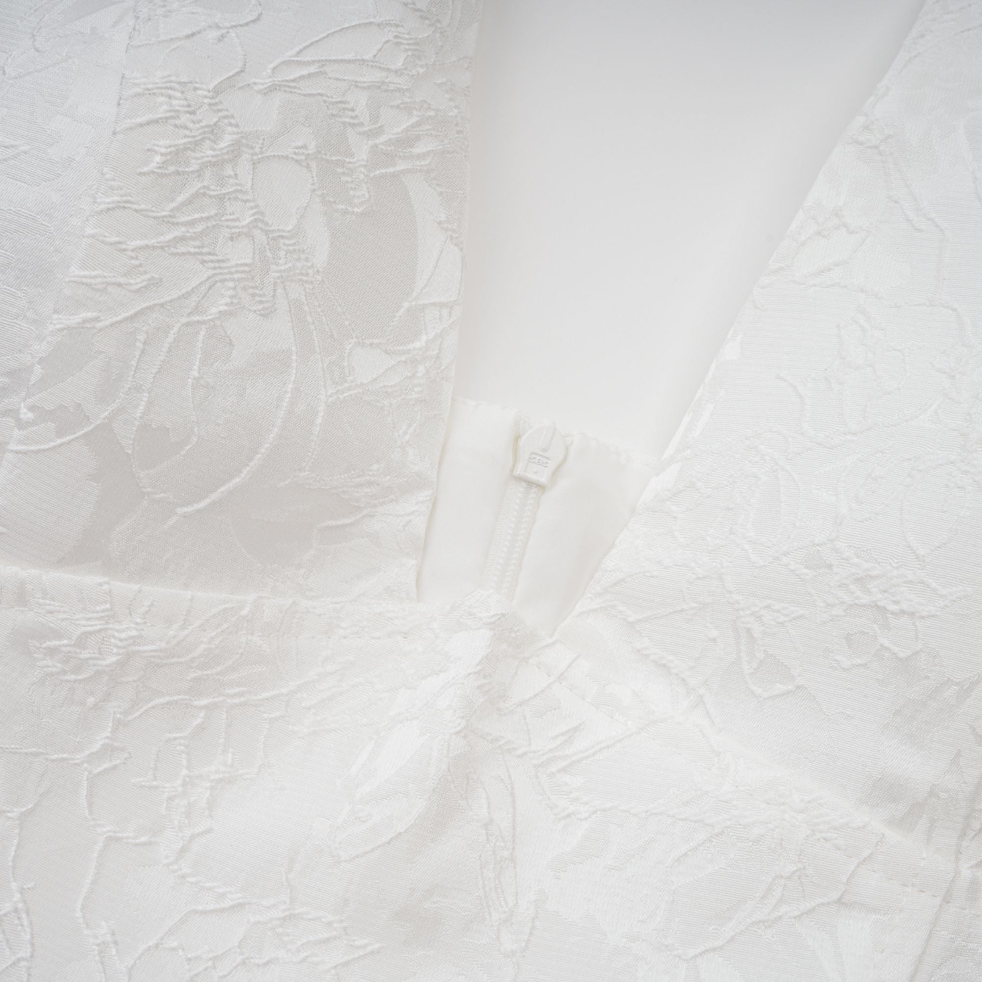 Céline White Glamorous Event Midi Dress (Final Sale-US Only)
