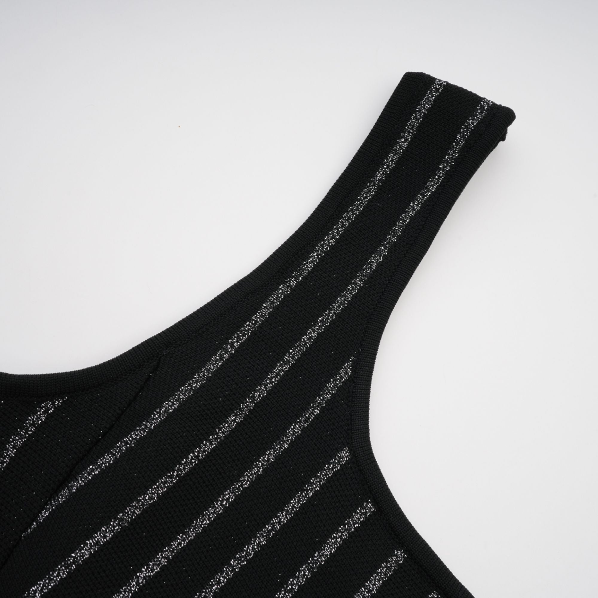 Anouk black glittered flared mini dress (Final Sale-US Only)