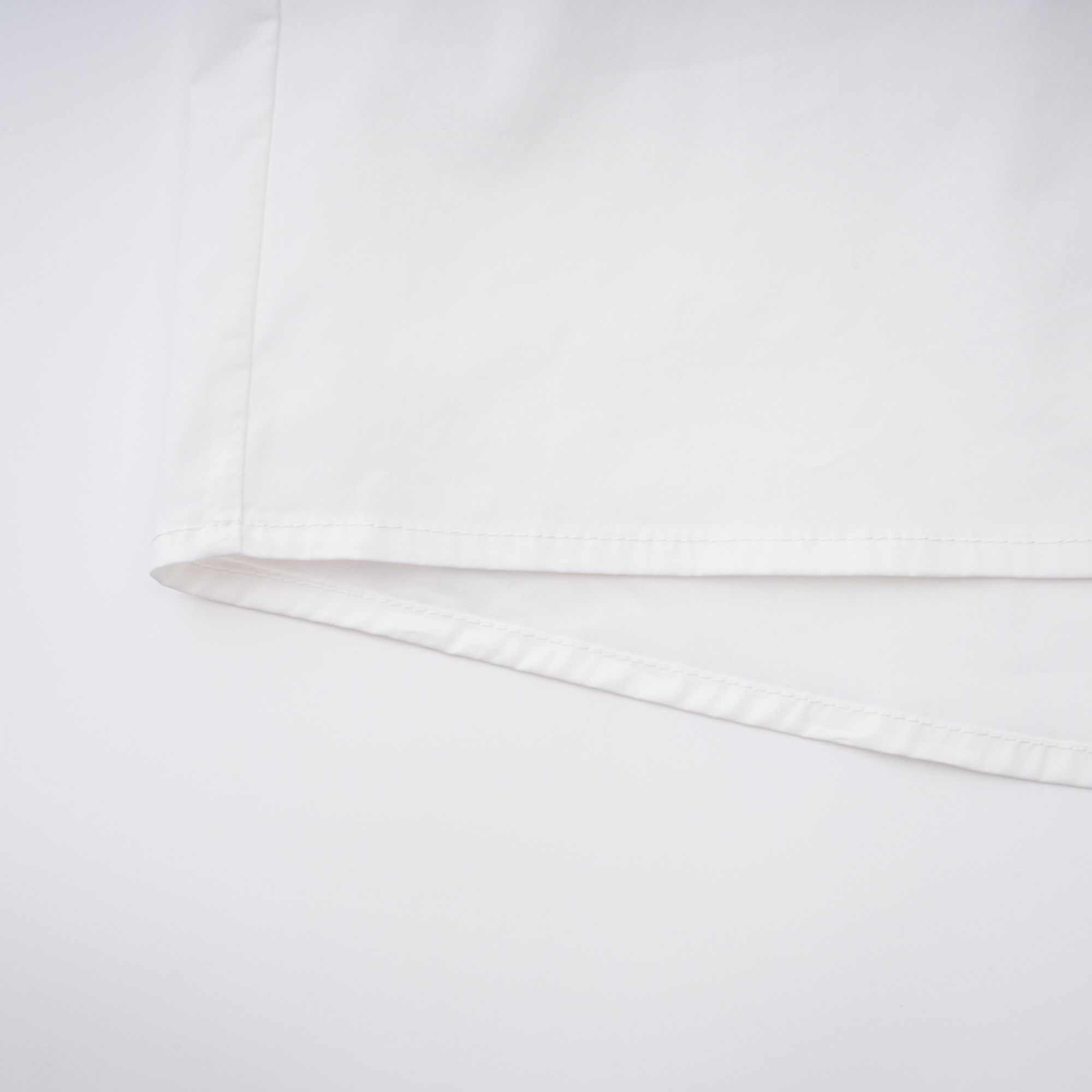 Fernande White Rhinestone Mesh Panel Shirt