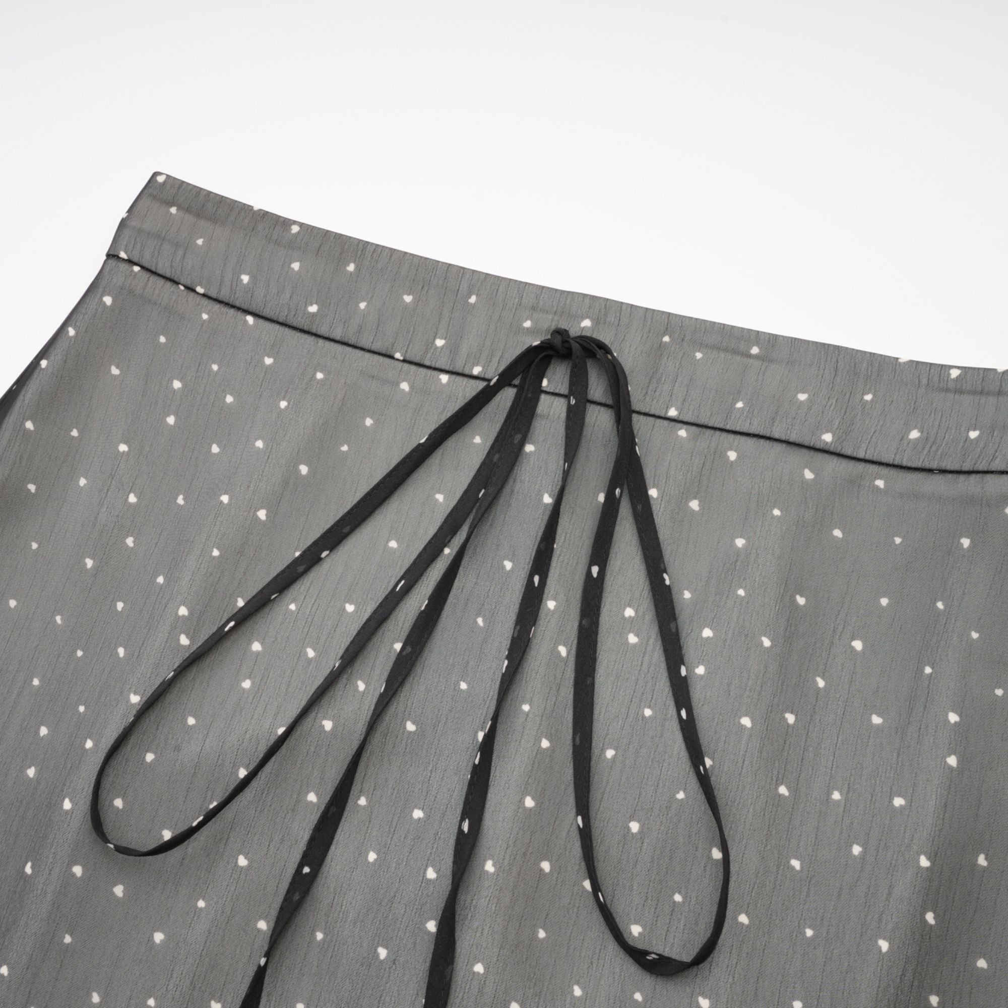 Gisèle tie-waisted polka-dot print skirt (Final Sale-US Only)