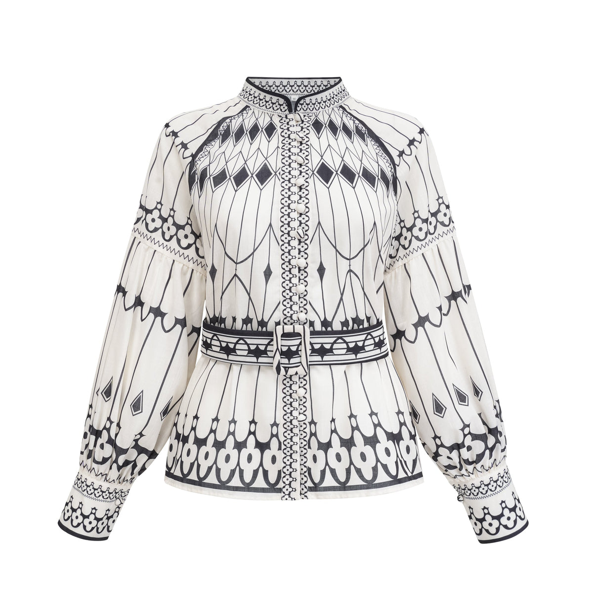 allie graphic-print shirt & shorts matching set