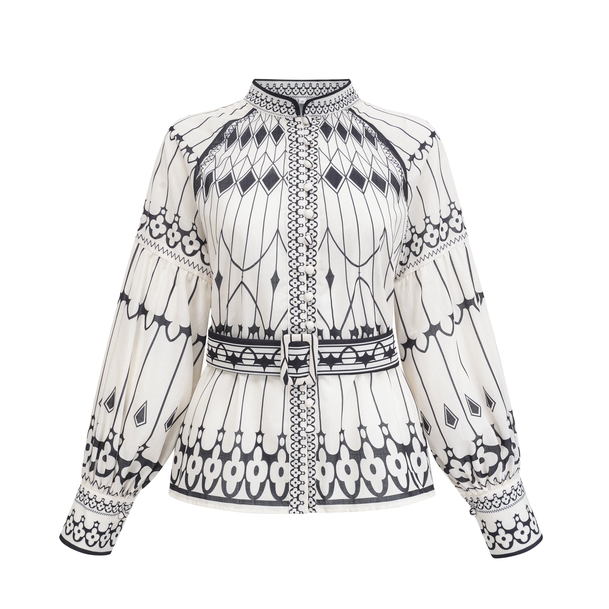 Allie graphic-print shirt & shorts matching set (Final Sale)