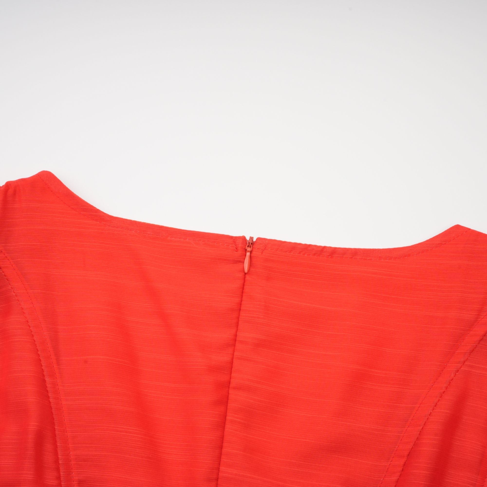 Allie puff-sleeved belted mini dress (US Only)