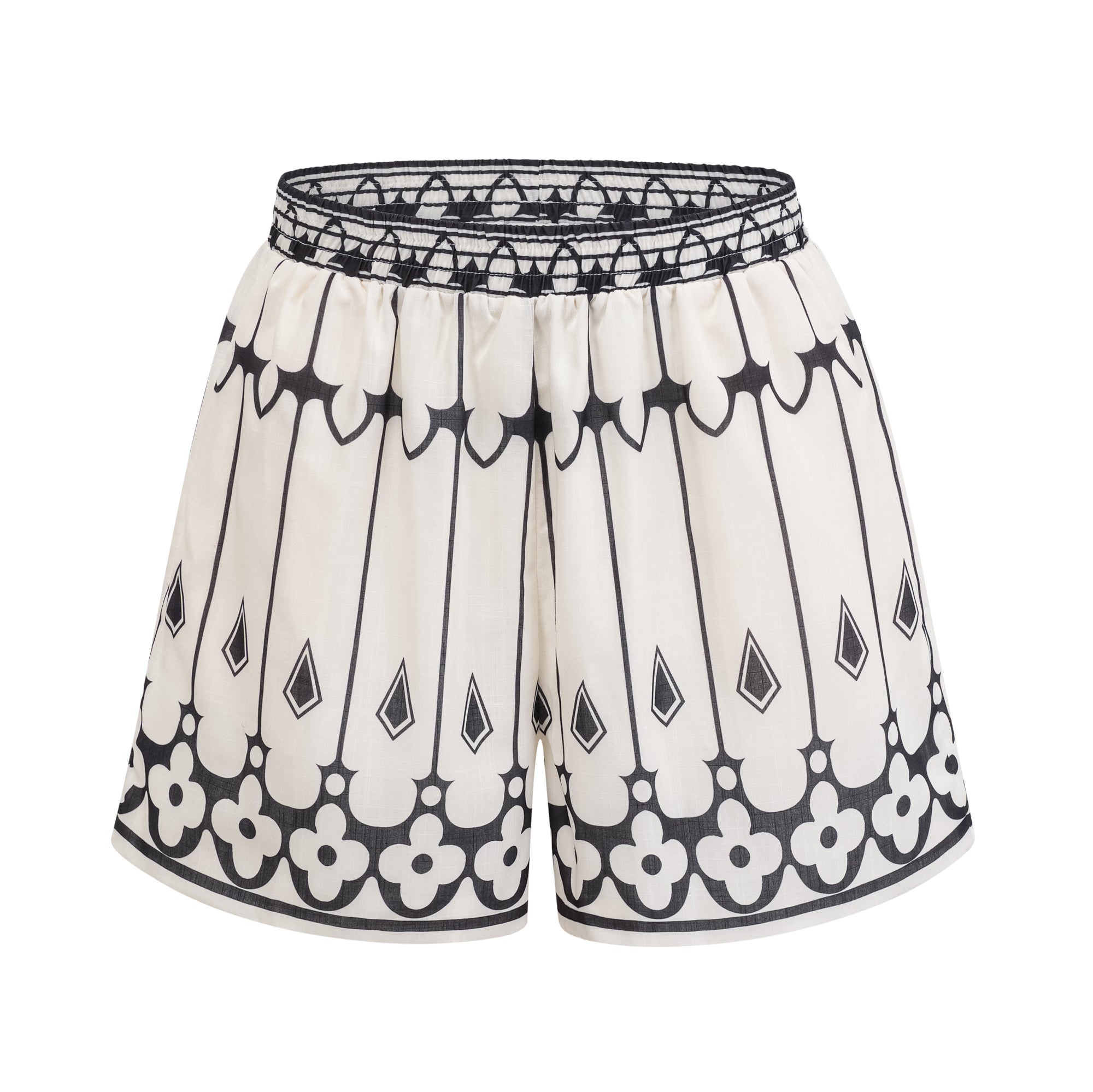 Allie graphic-print shirt & shorts matching set (Final Sale)