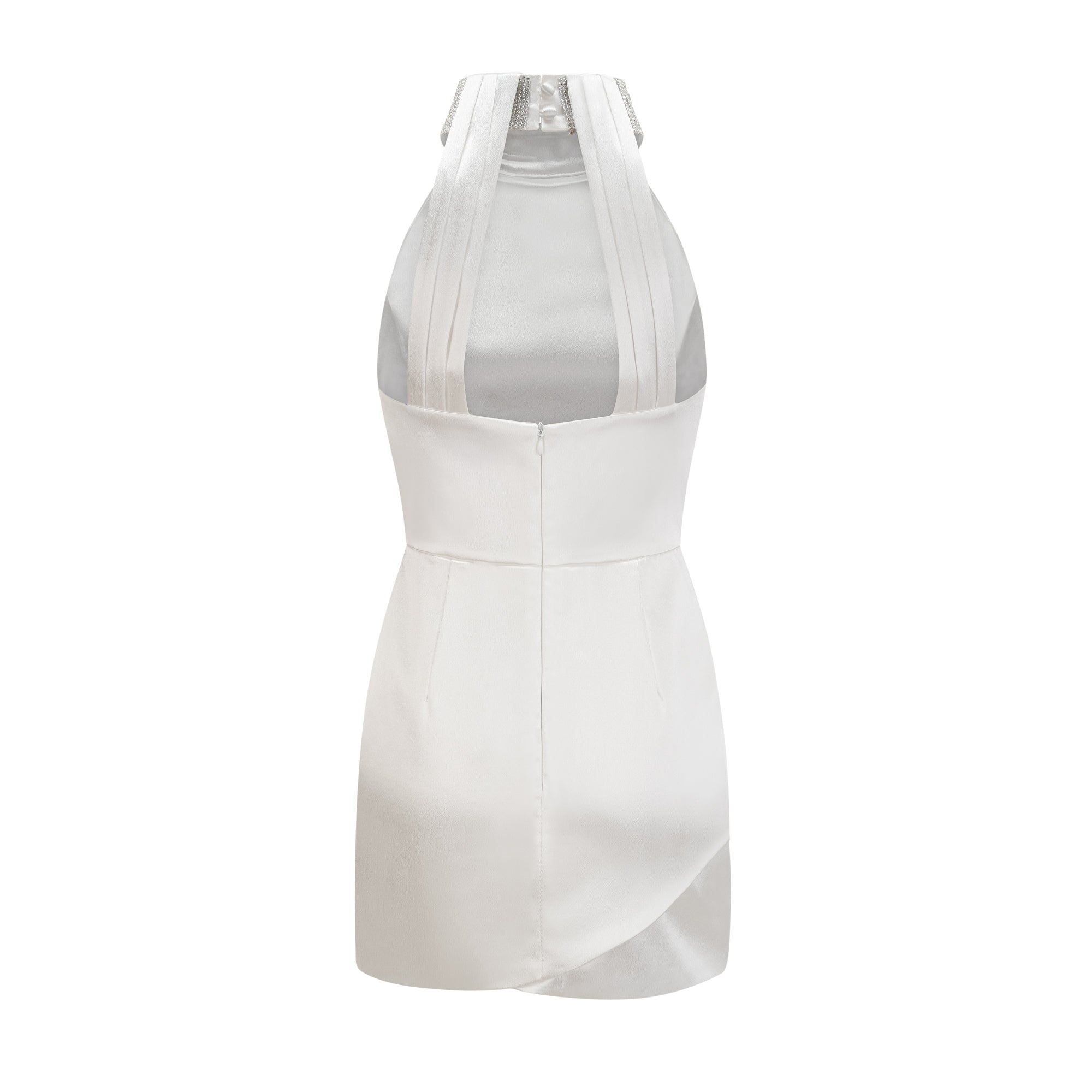 Tahiti embellished asymmetrical mini dress (US Only)