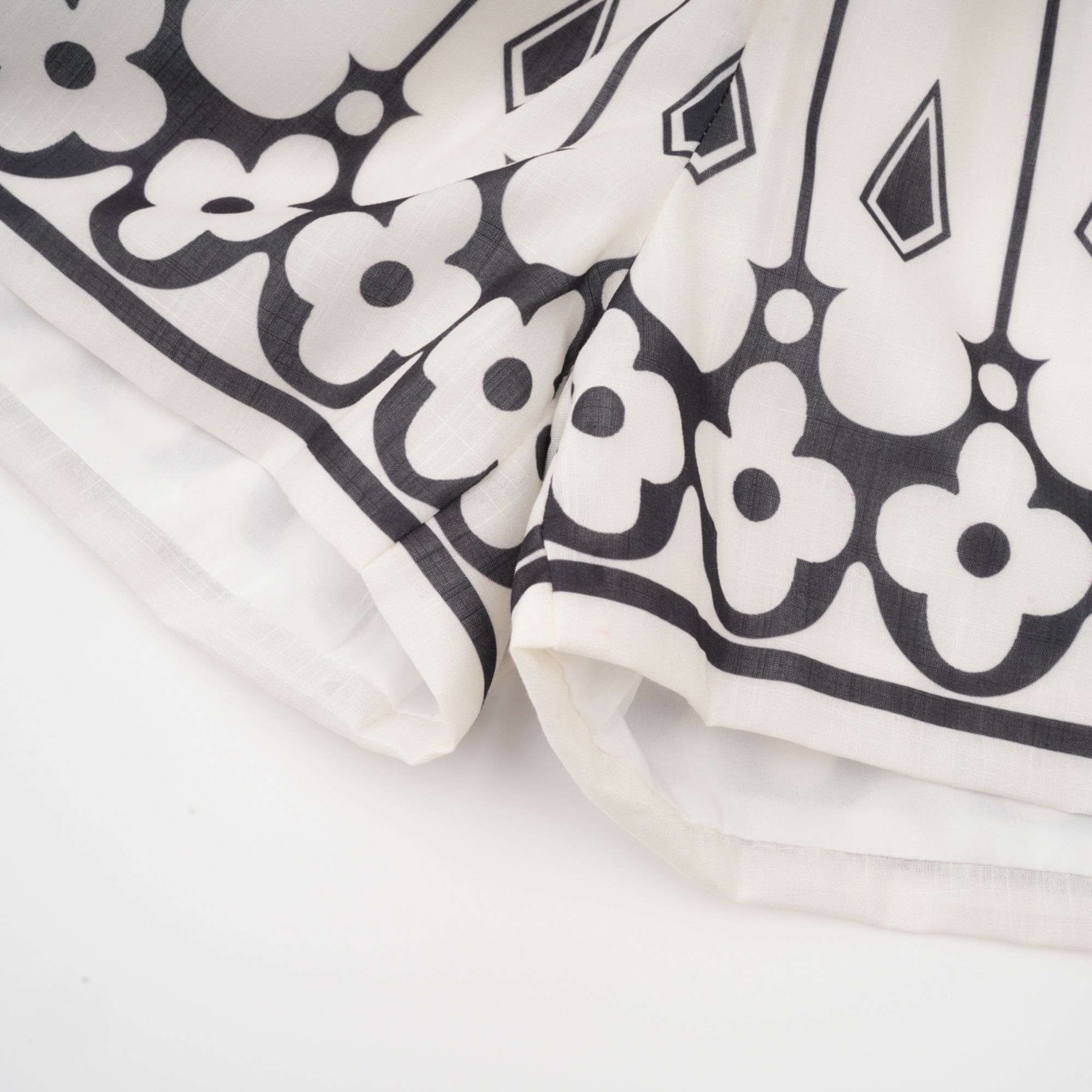 Allie graphic-print shirt & shorts matching set (Final Sale)