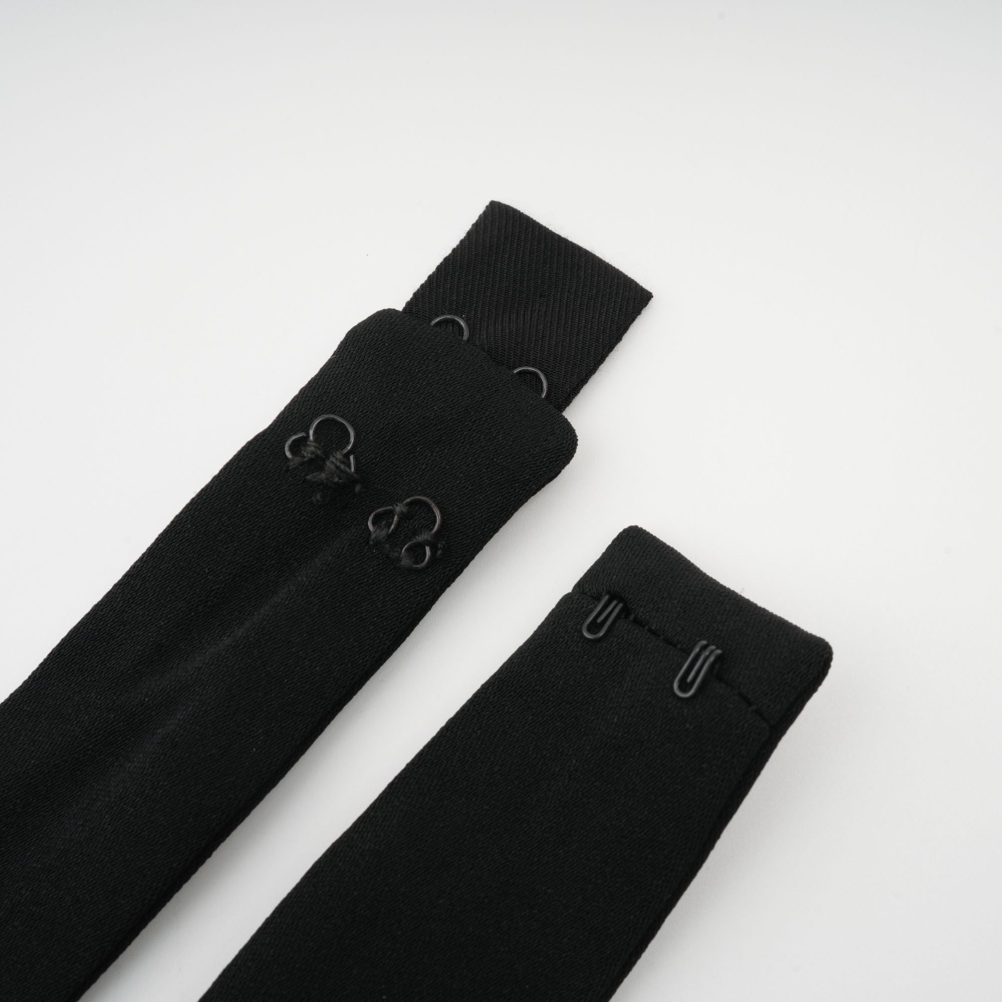 Harper Black Tailored Double-breasted Halterneck Top