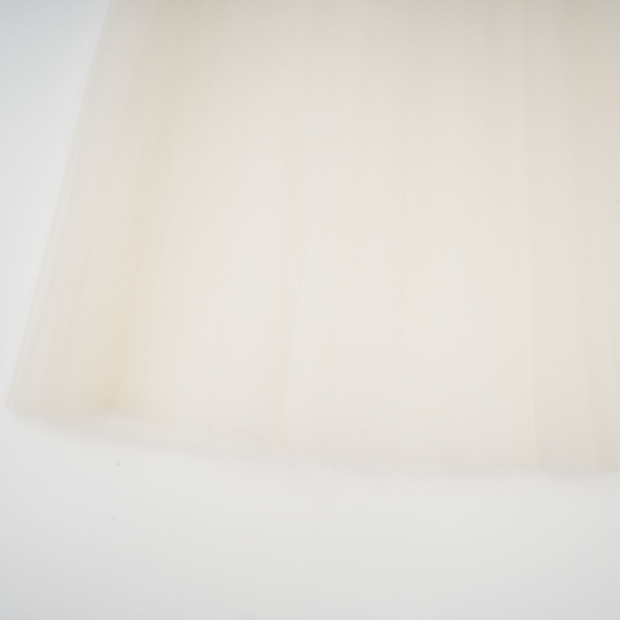Thérèse bowknot tulle-panelling midi dress in White