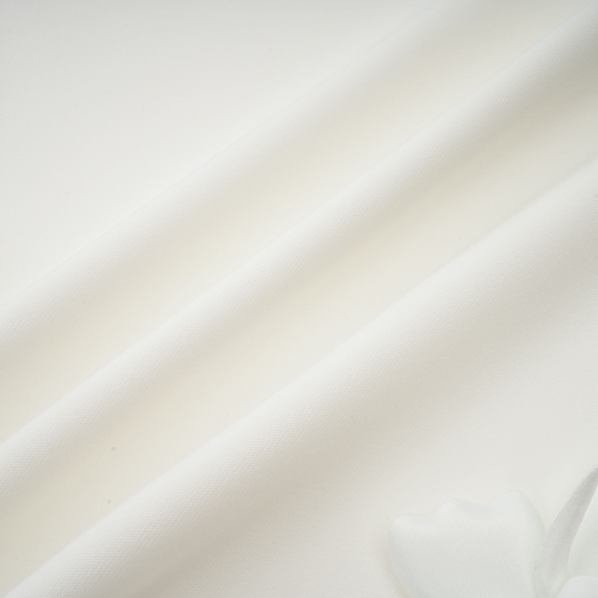 Ariane white faux-flower square-neck midi dress (Final Sale-US Only)