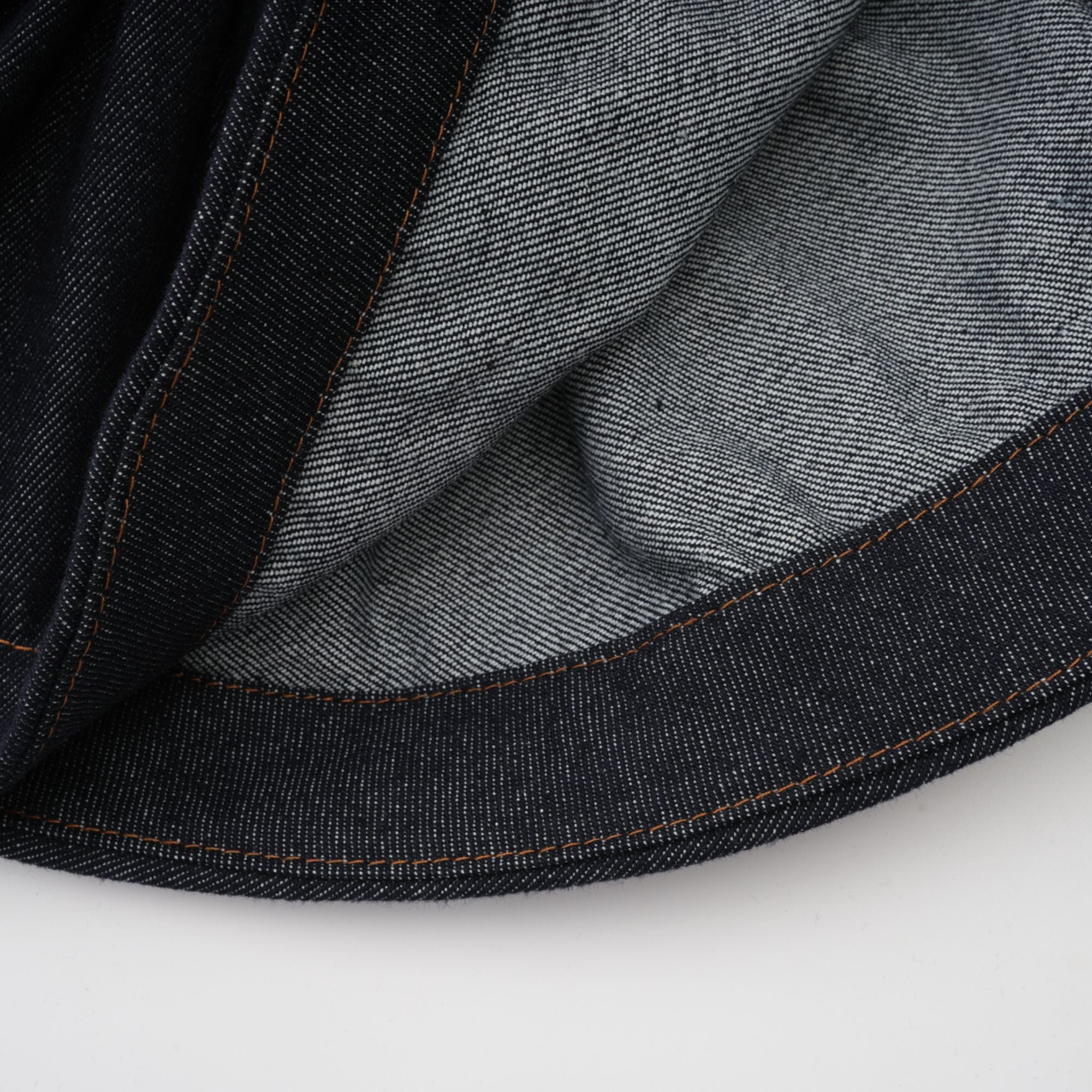 Florence Indigo Blue Ruffled Denim Mini Skirt (Final Sale-US Only)