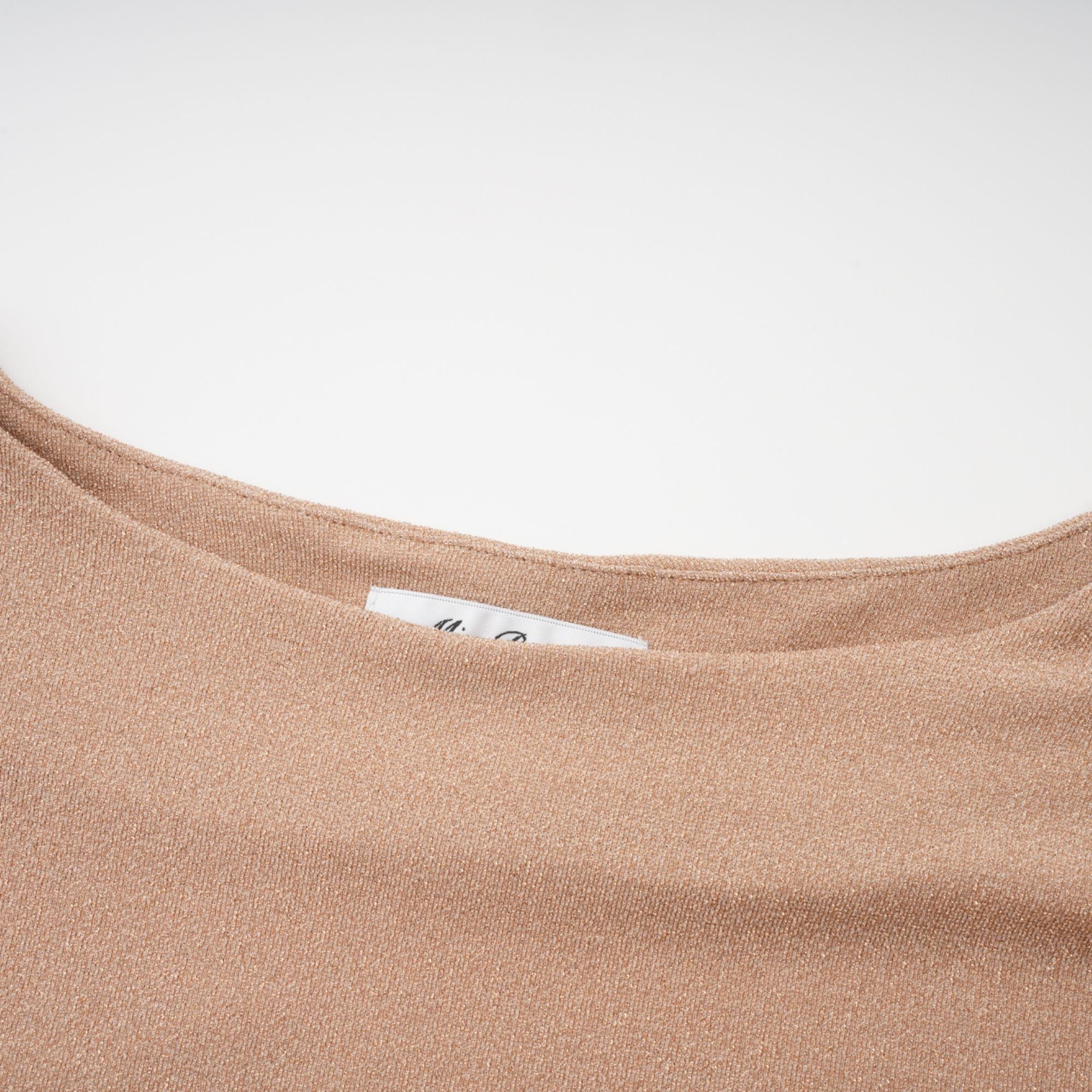 Rosalie gold asymmetrical pleated maxi dress (Final Sale)