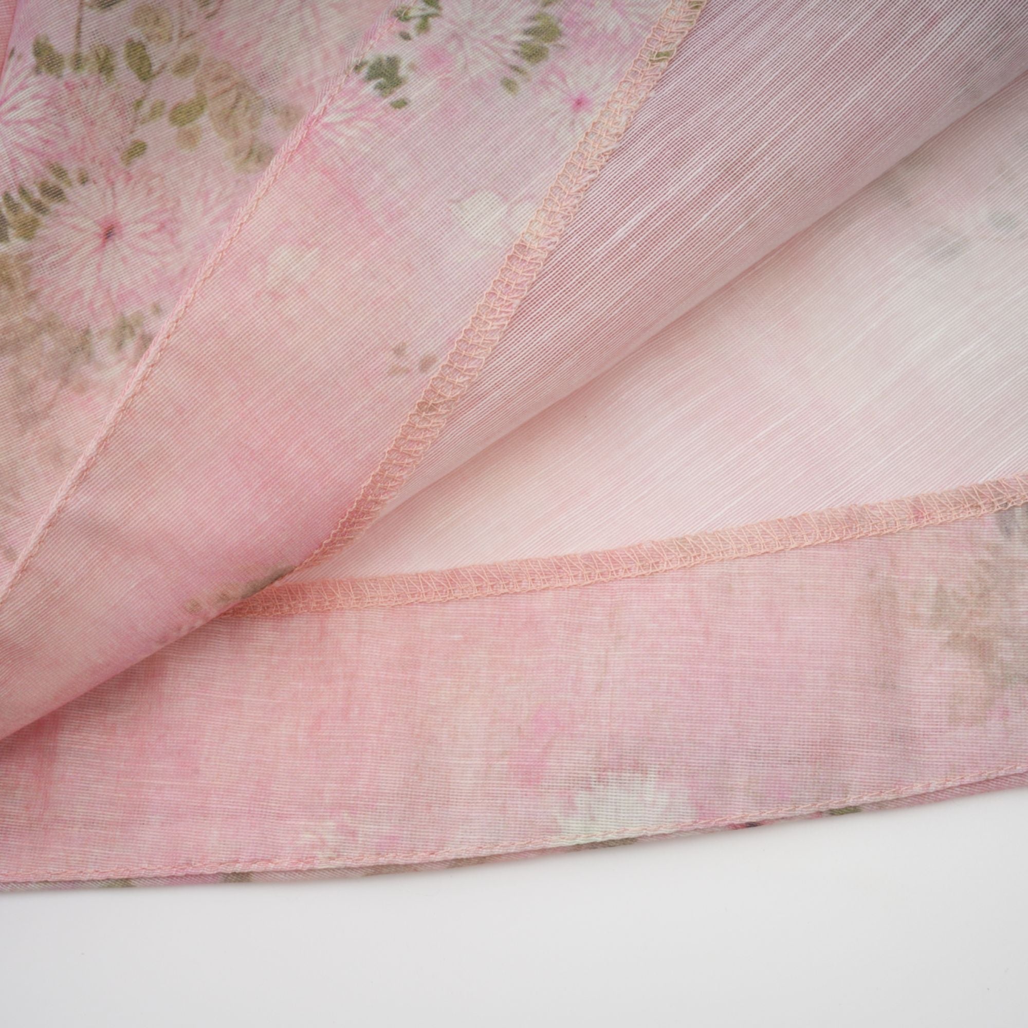 Narcisse pink embellished floral-print midi dress