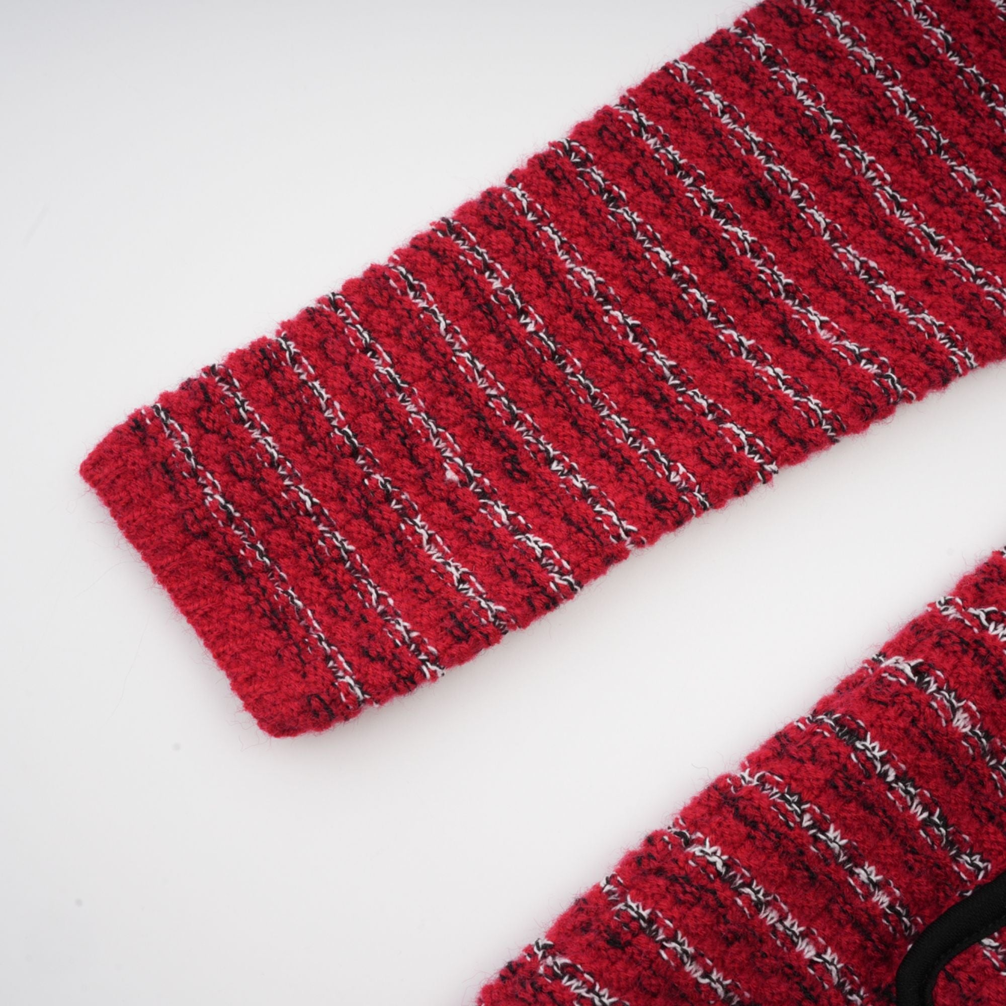 Faustine bow-detailed knit mini dress (Final Sale)