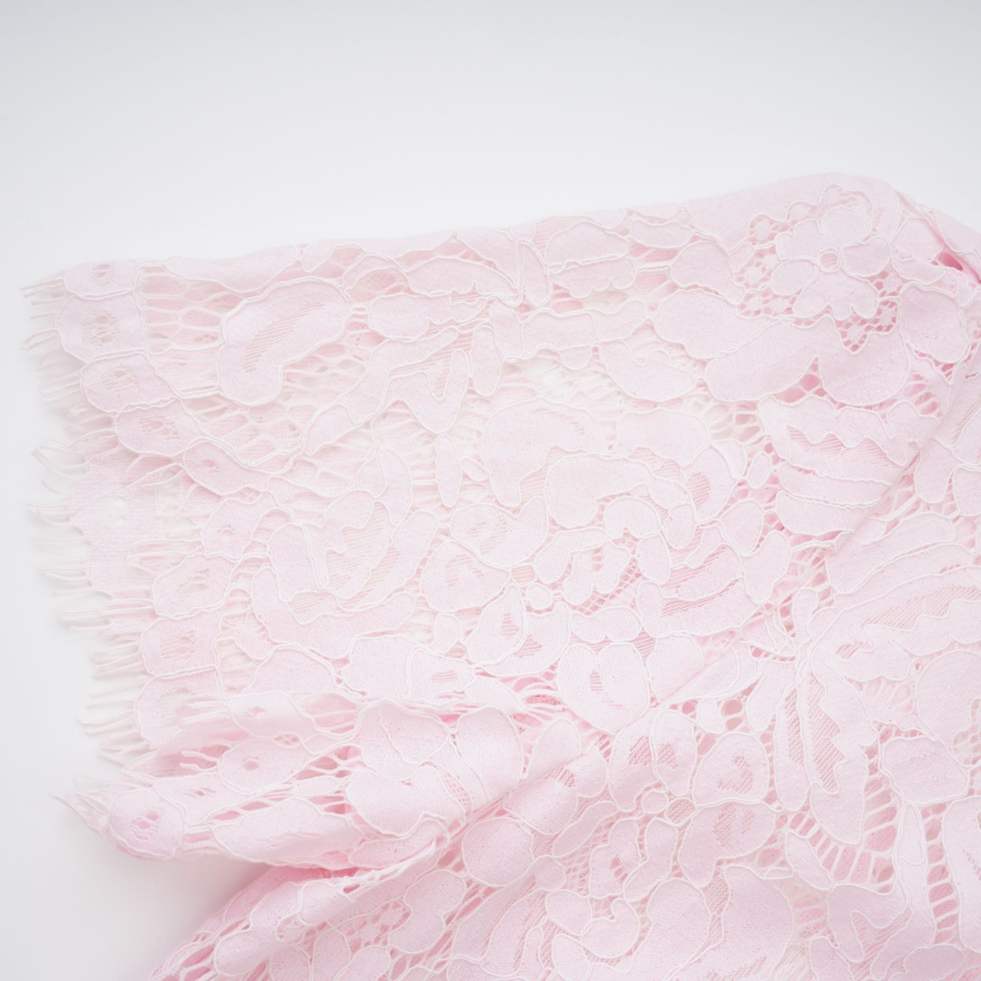 Sabine Pink Floral Lace Mermaid Midi Dress (Final Sale-US Only)