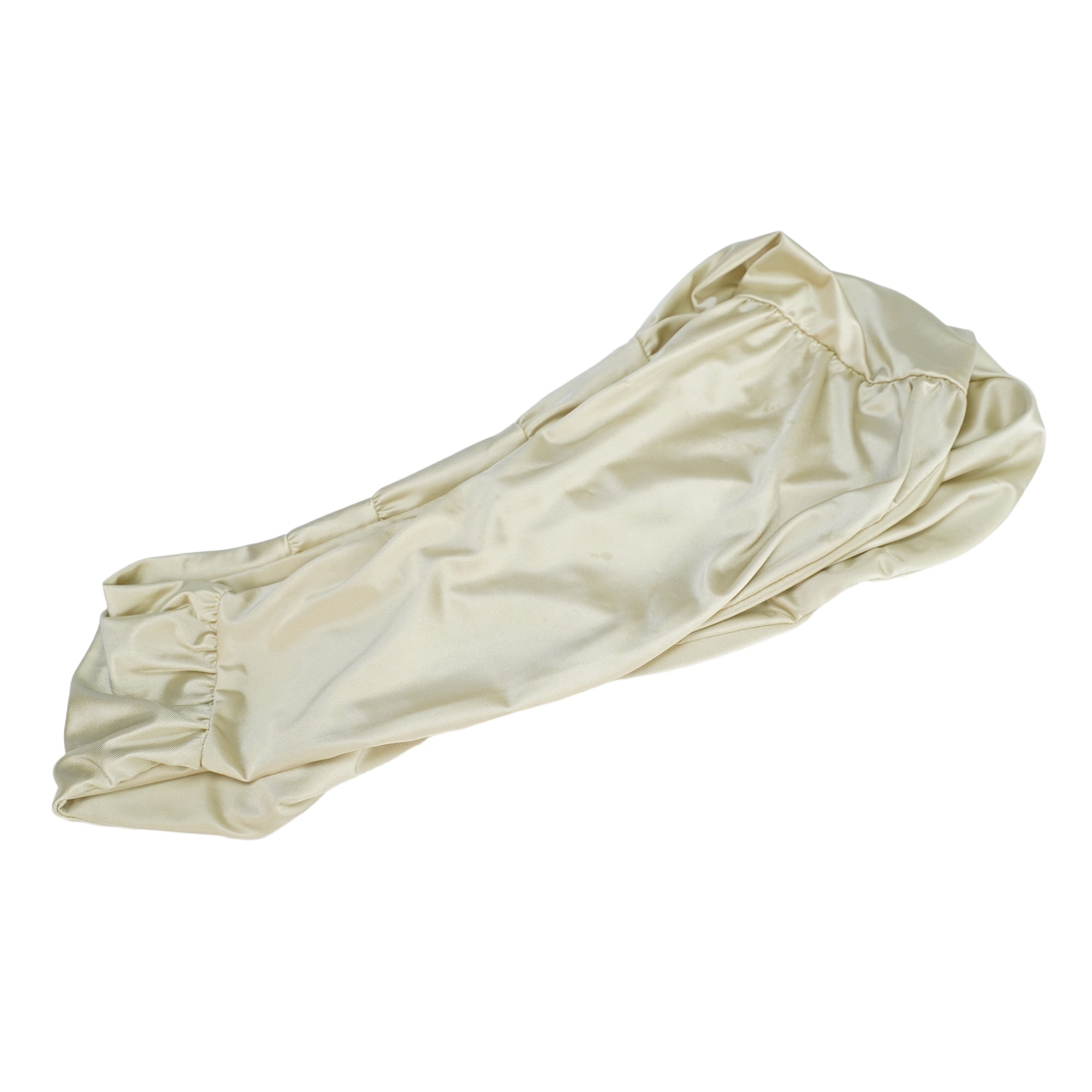 Cecilia Neutral Sea Ammonite Shirred Maxi Dress (Final Sale-US Only)