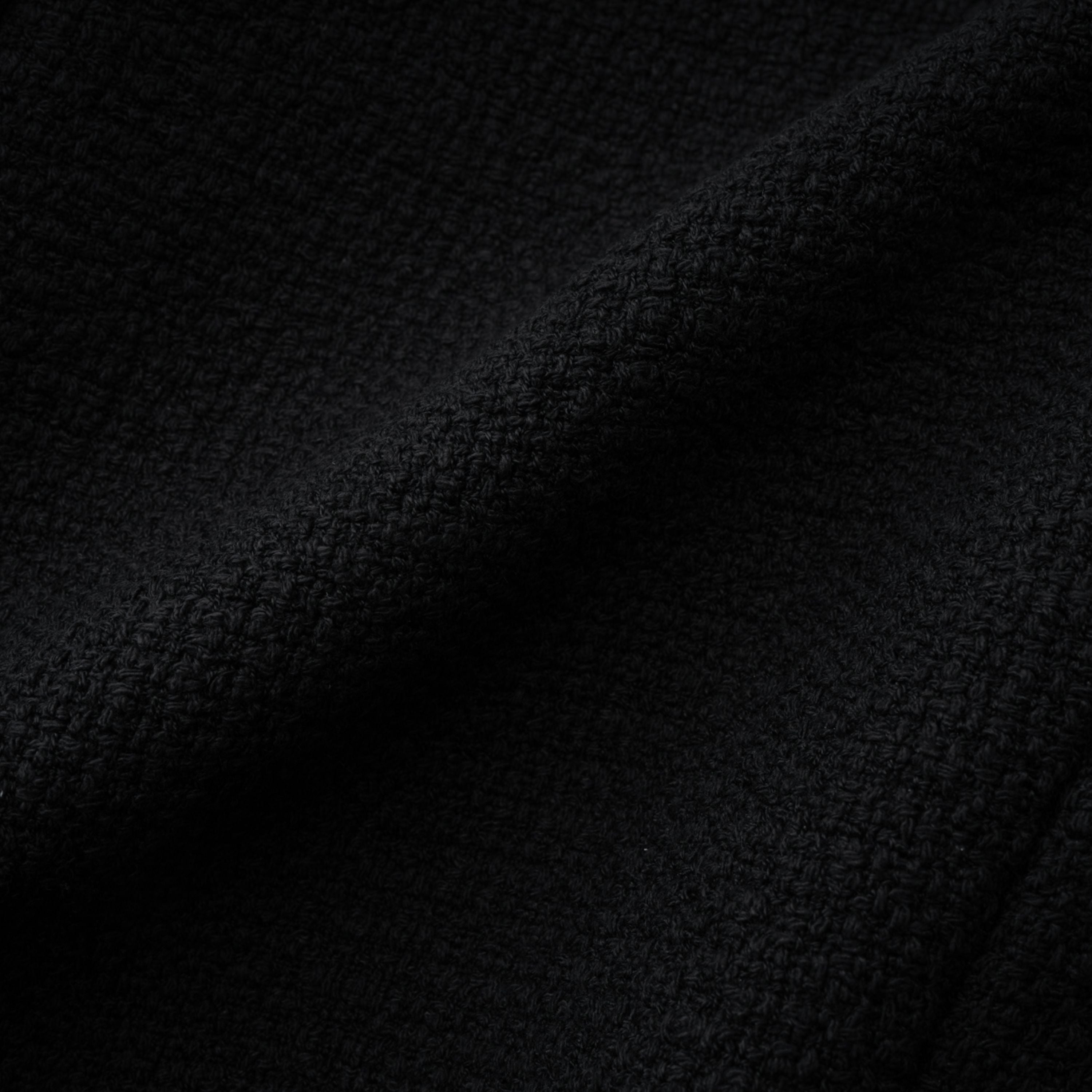 Lorelei Black High Neck Tweed Midi Dress (Final Sale)