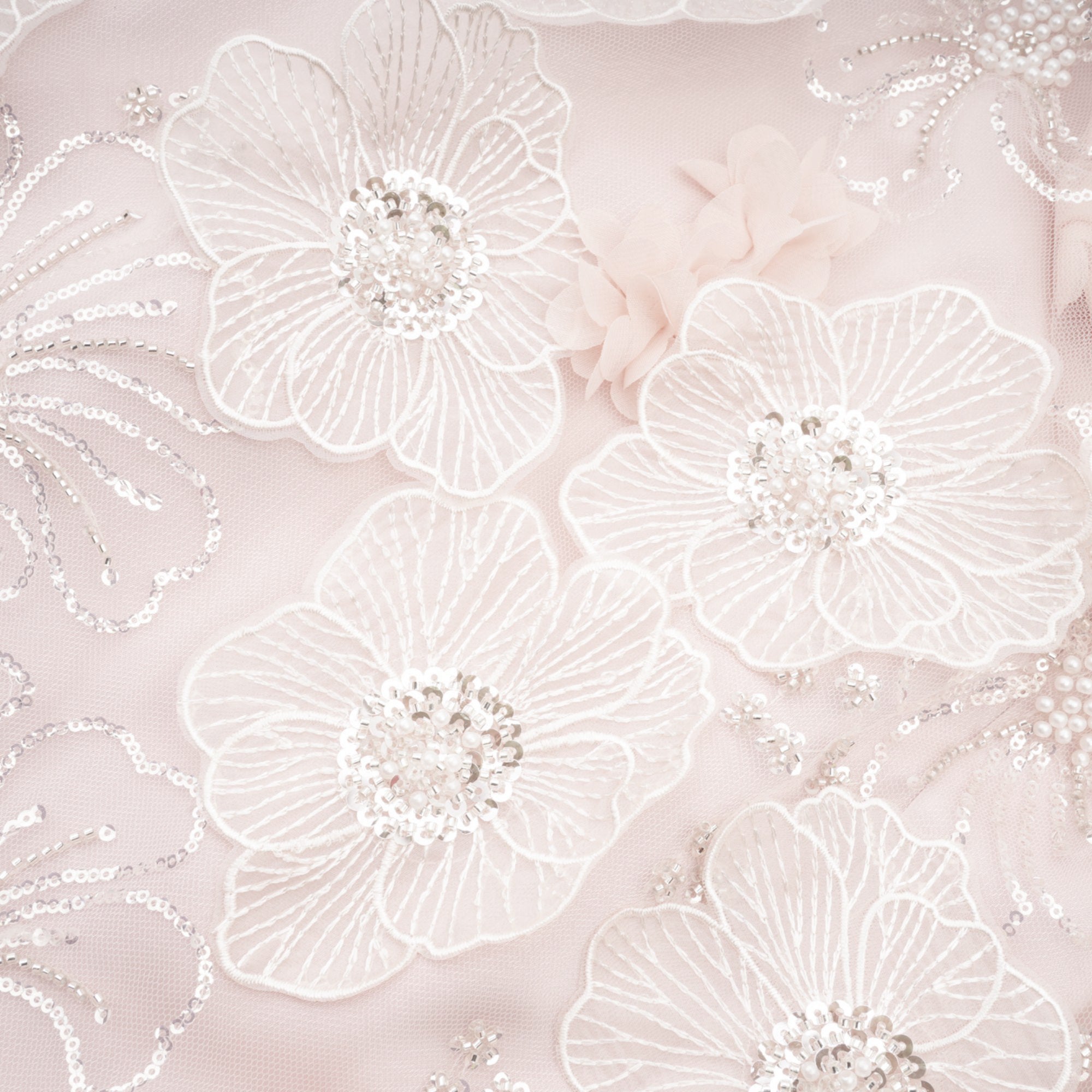 Valérie crystal-embellished floral mini dress (Final Sale-US Only)