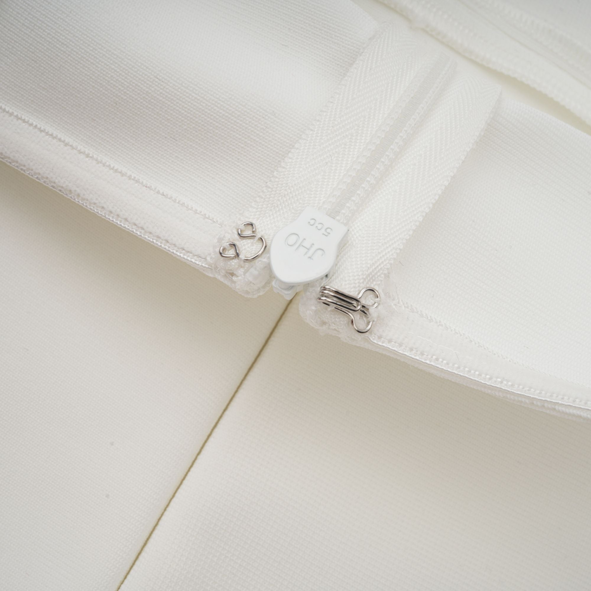 Nathalie white tulle-panelling maxi dress (Final Sale-US Only)