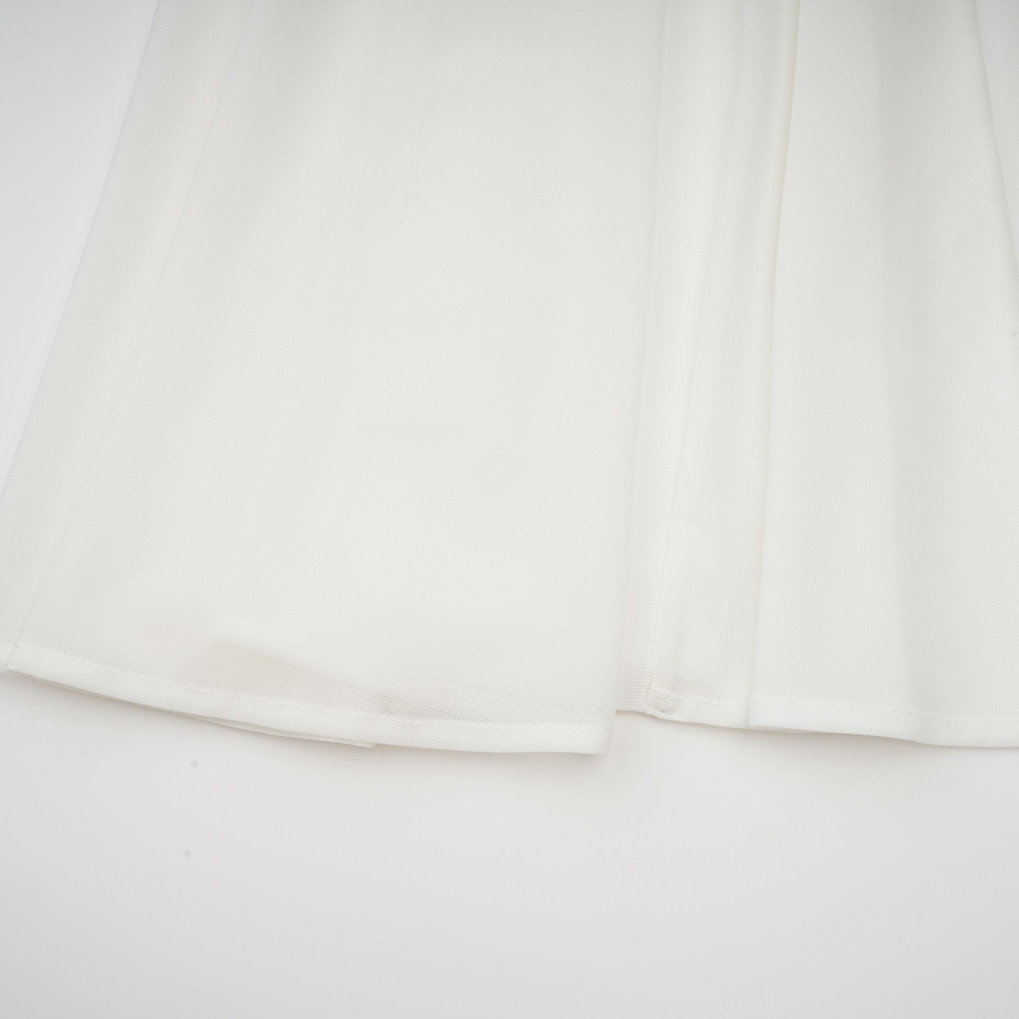 Nathalie white tulle-panelling maxi dress (US Only)