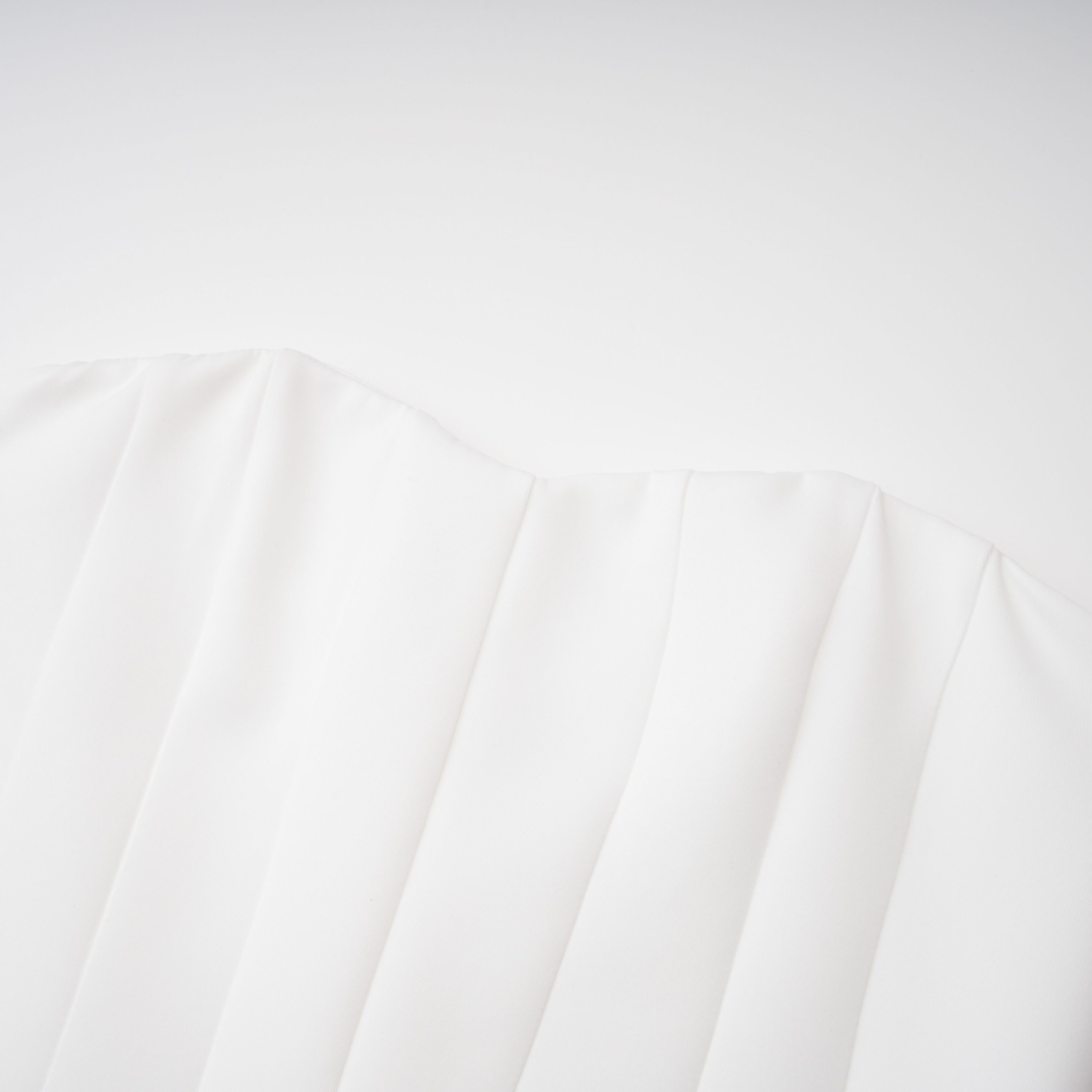 Felice White Structured Cape & Corset Dress Set