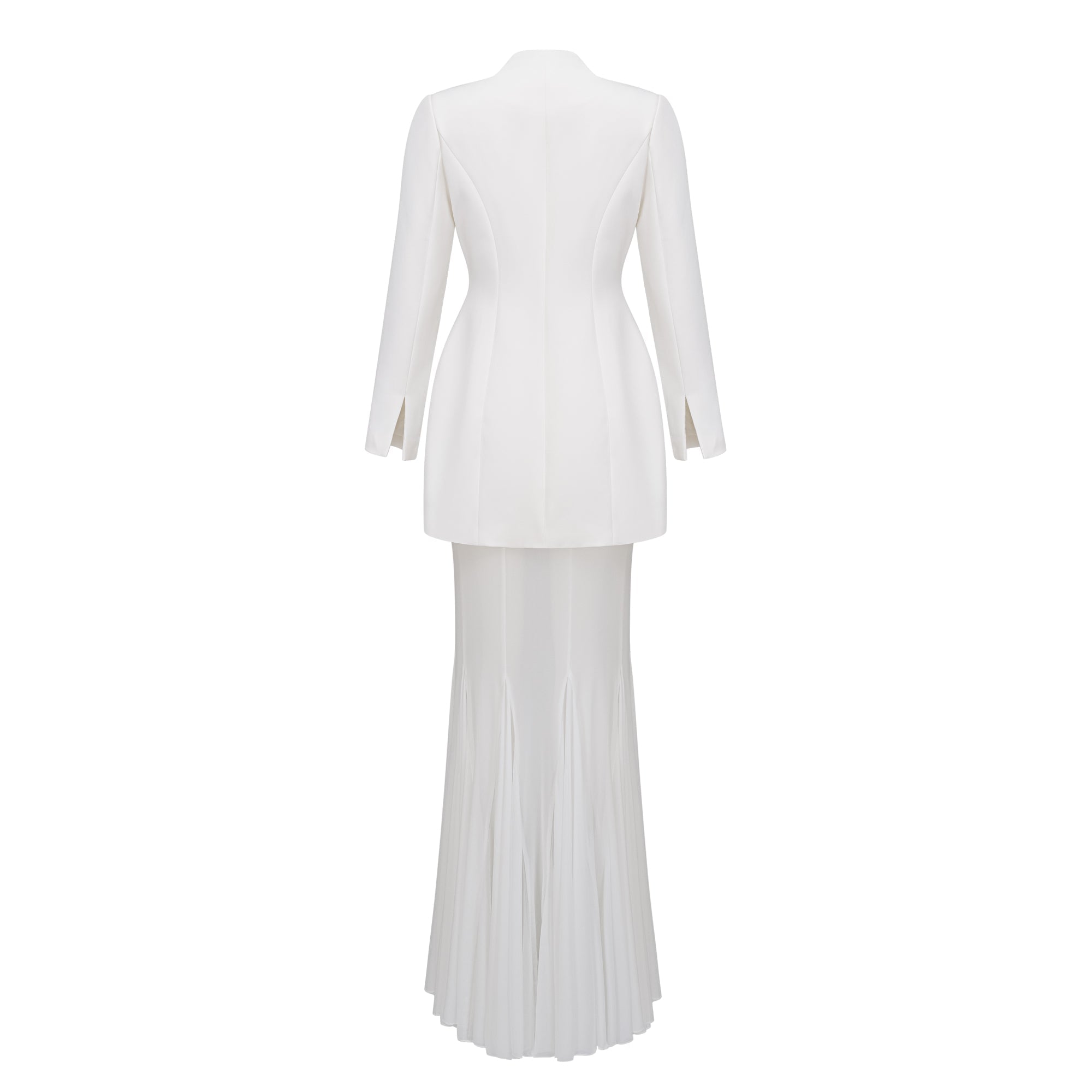Enora Barrel Design Jacket & Skirt Set (Final Sale-US Only)