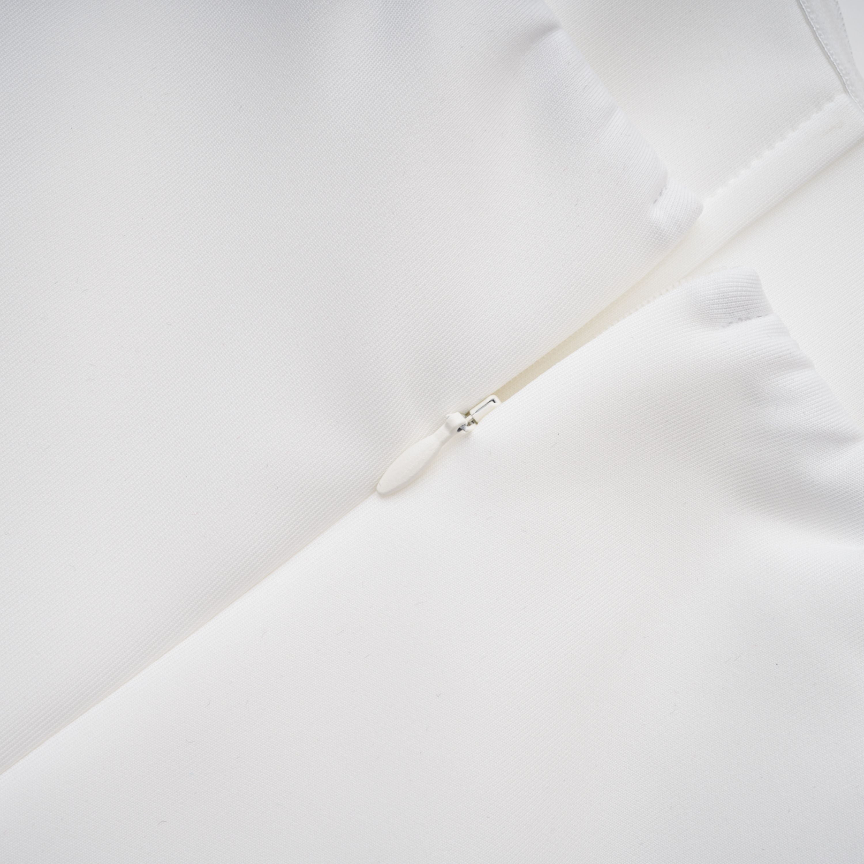 Felice White Structured Cape & Corset Dress Set (Final Sale-US Only)