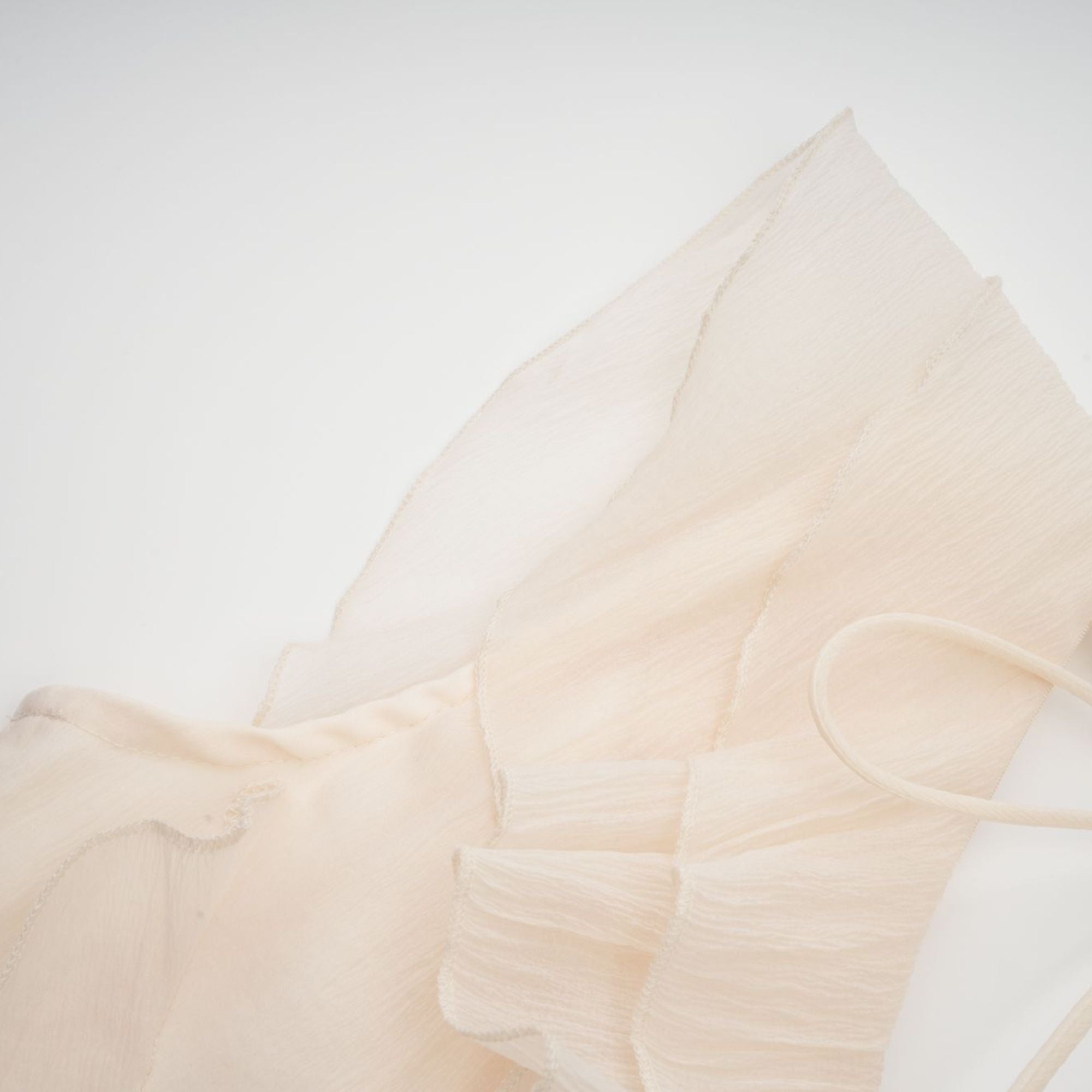 Hélène faux-flower layered ruffled mini dress (Final Sale-US Only)