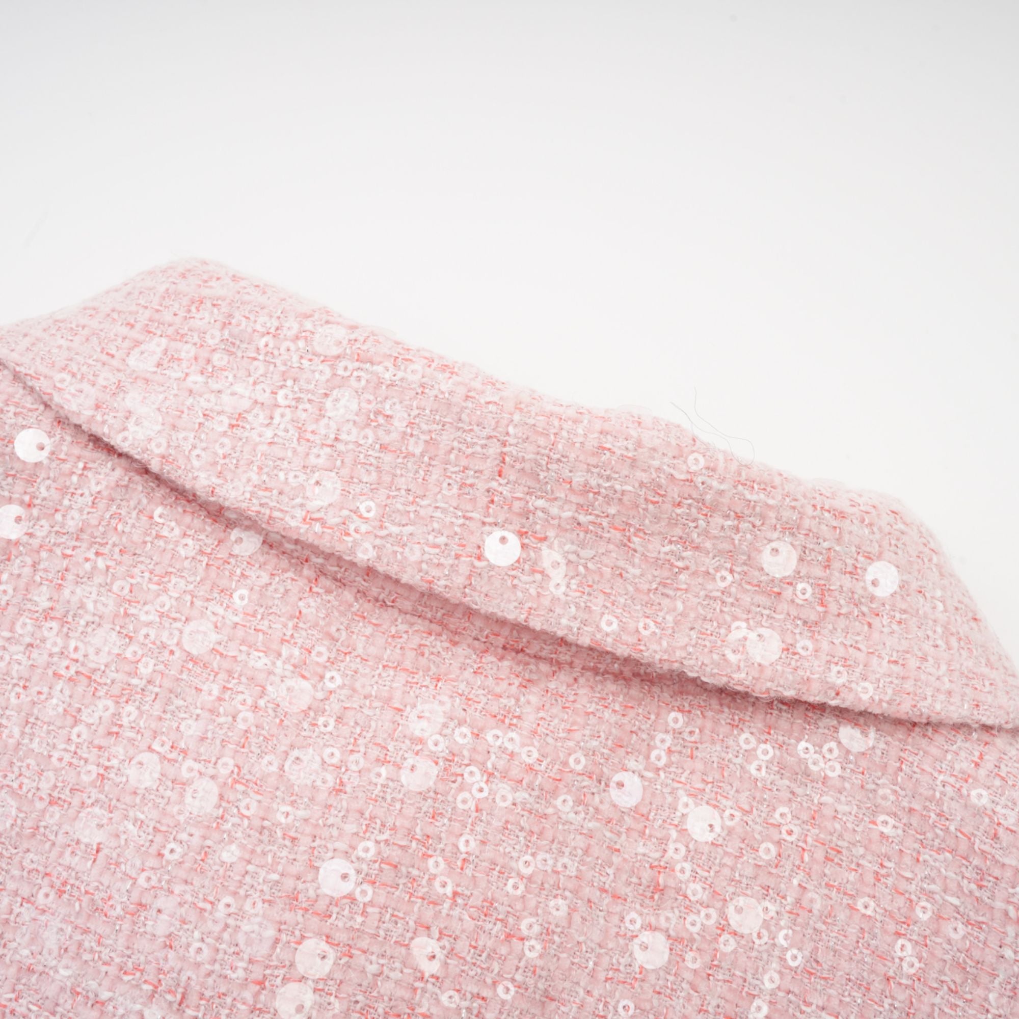 Élise pink pleated embellished mini dress (Final Sale-US Only)