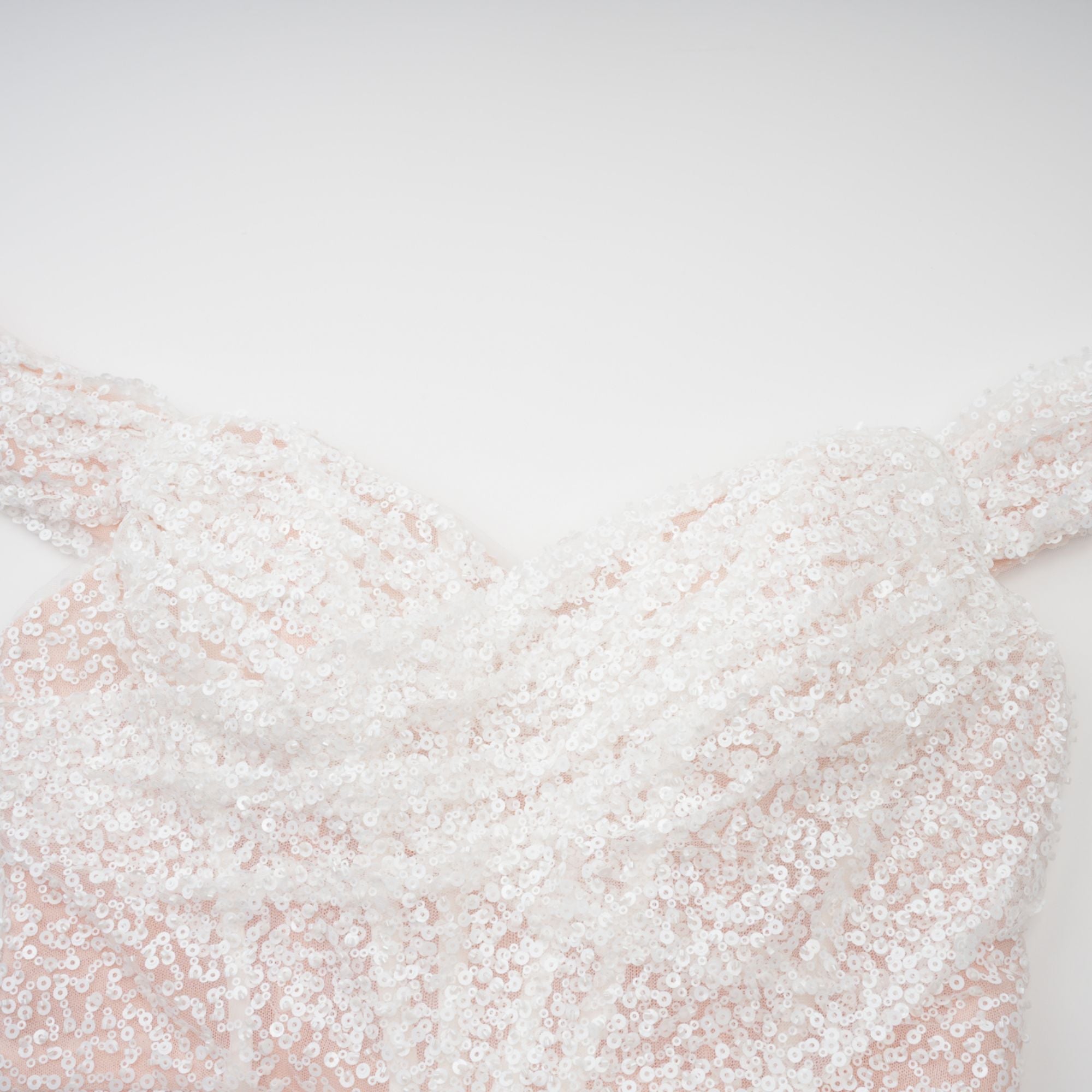 Margot white embellished off-shoulder maxi dress (Final Sale-US Only)