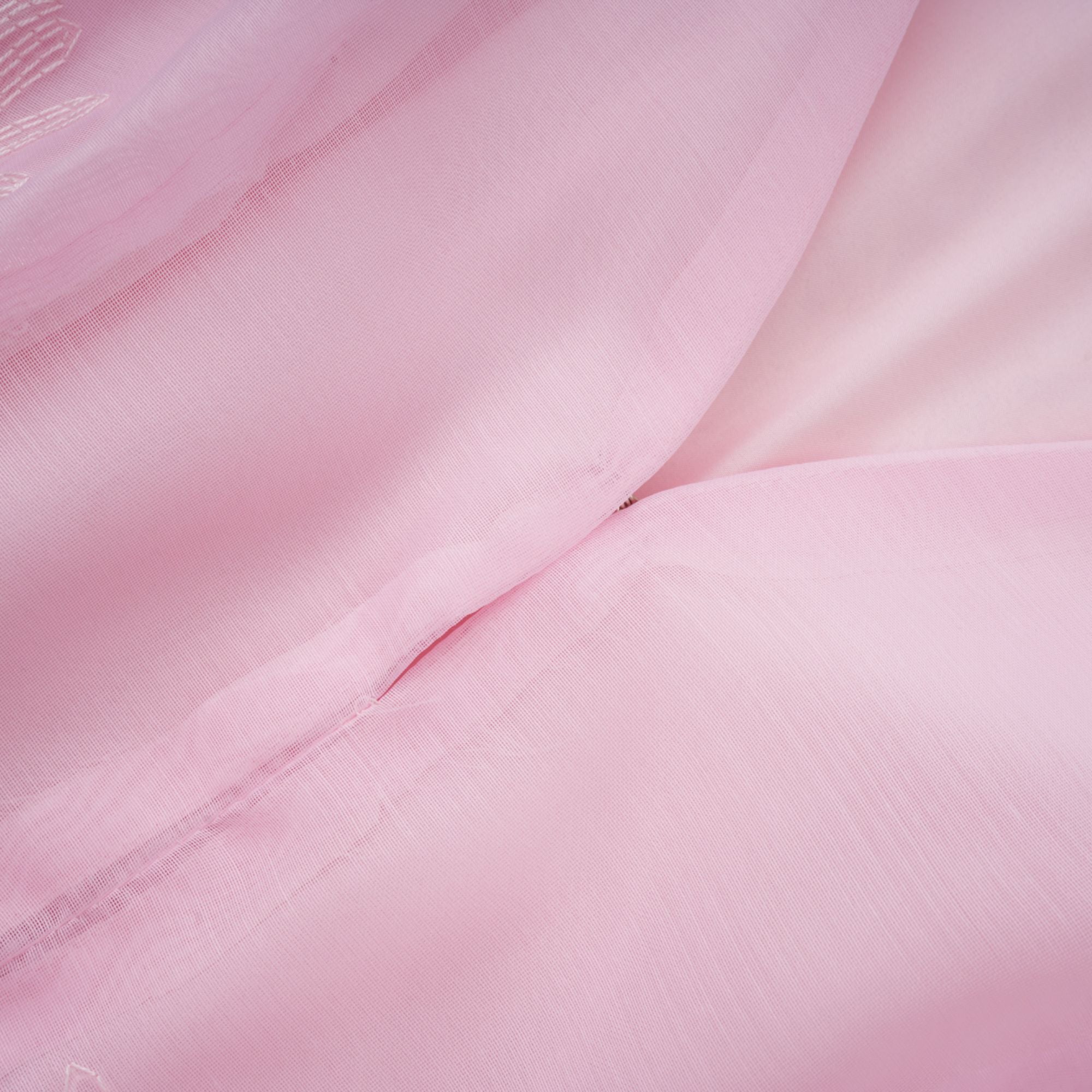 Florence pink floral-embroidered layered mini dress (Final Sale)