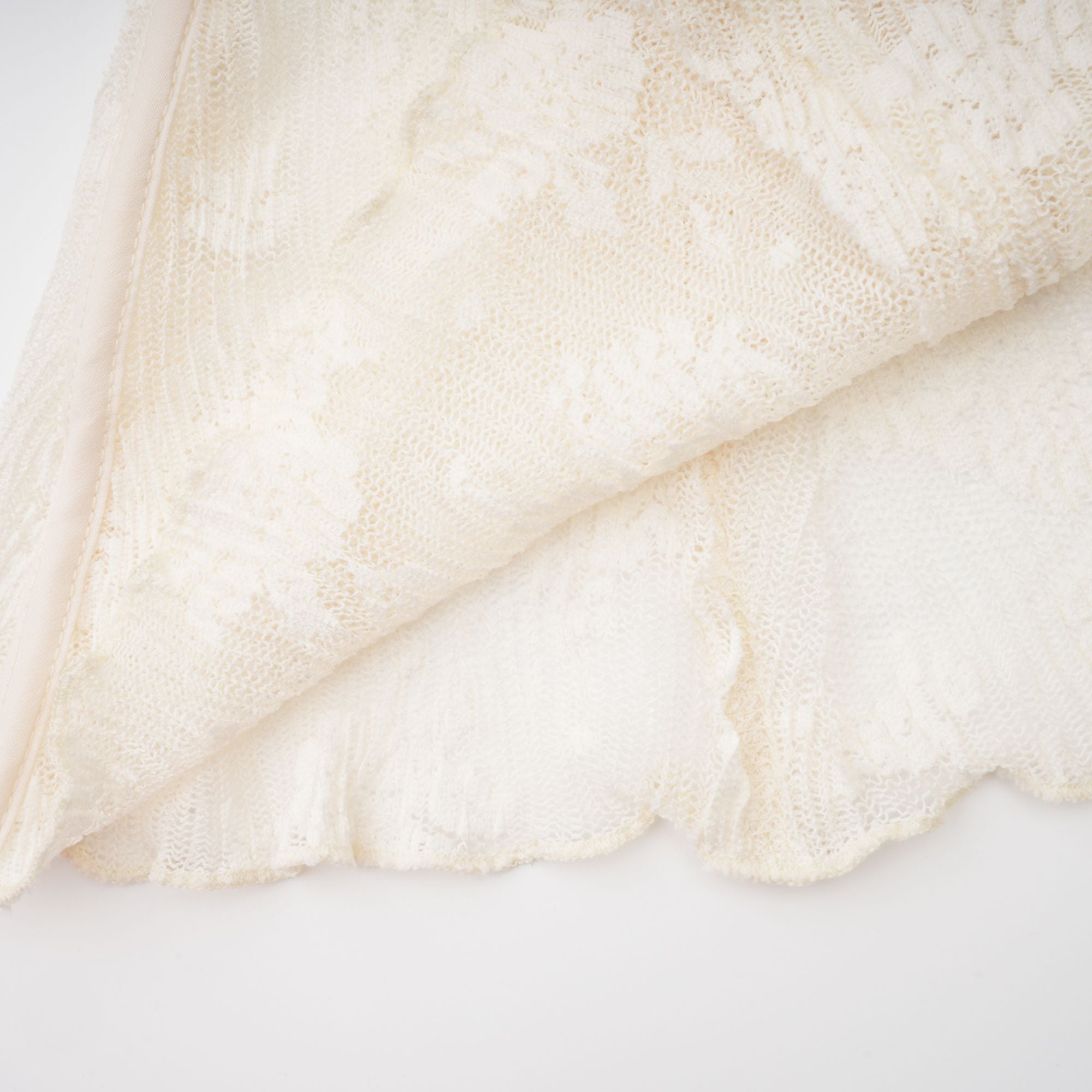 Marlene White Flared Lace Maxi Dress (Final Sale-US Only)