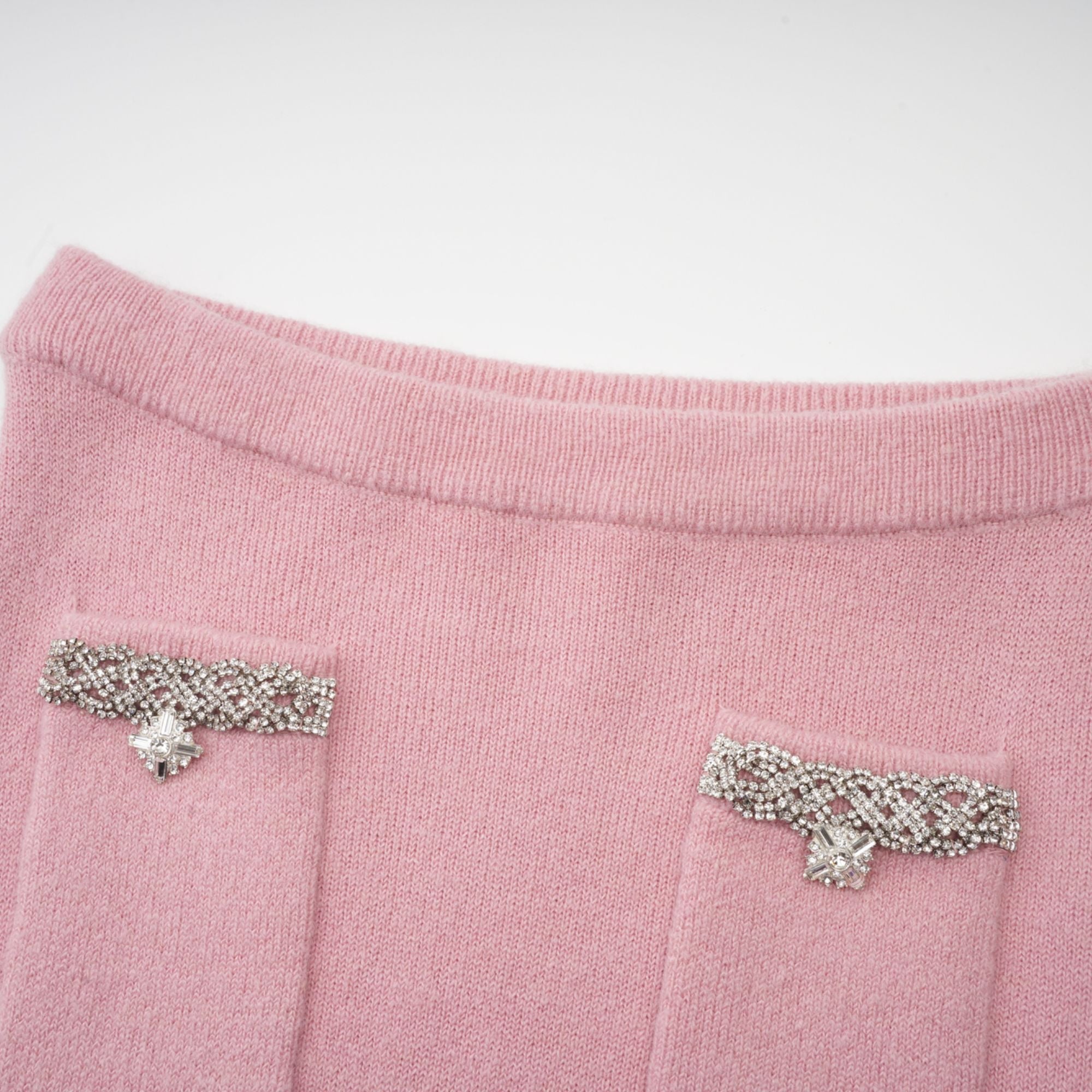 Renée pink embellished jacket & skirt matching set (Final Sale-US Only)