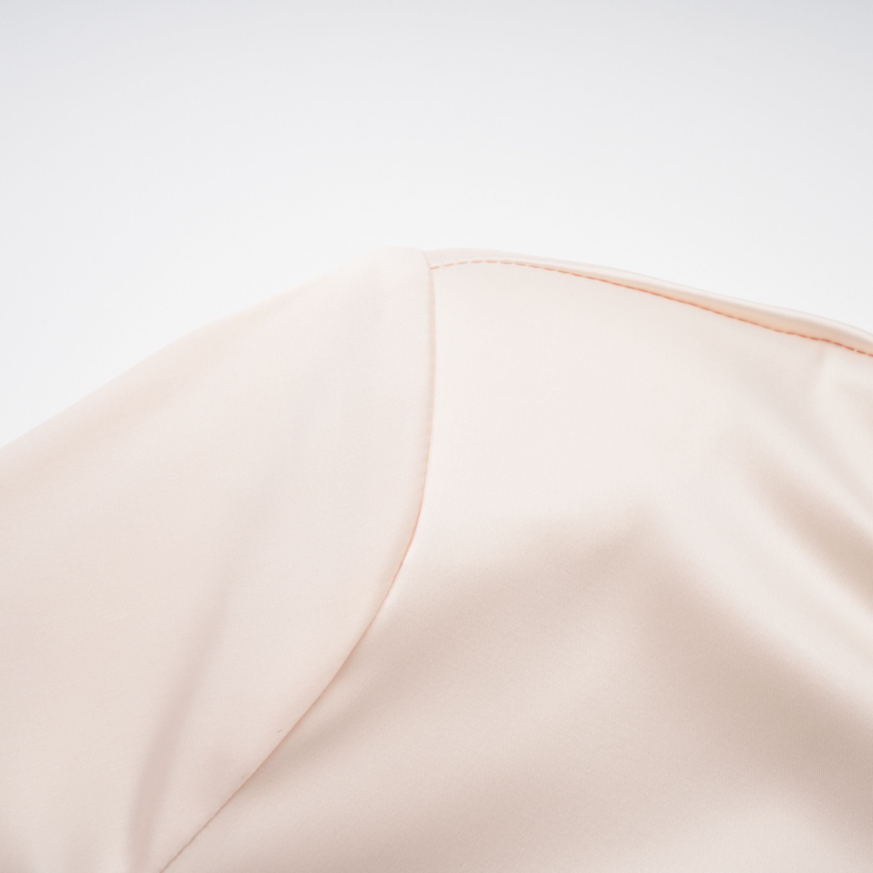 Roxanne Neutral Mock Neck Blouse & Mermaid Skirt Set (Final Sale-US Only)