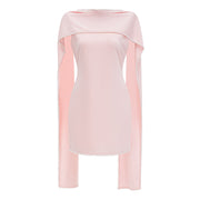 Piroska Pink Sleeveless Pearl Trim Mini Dress (Final Sale-US Only)