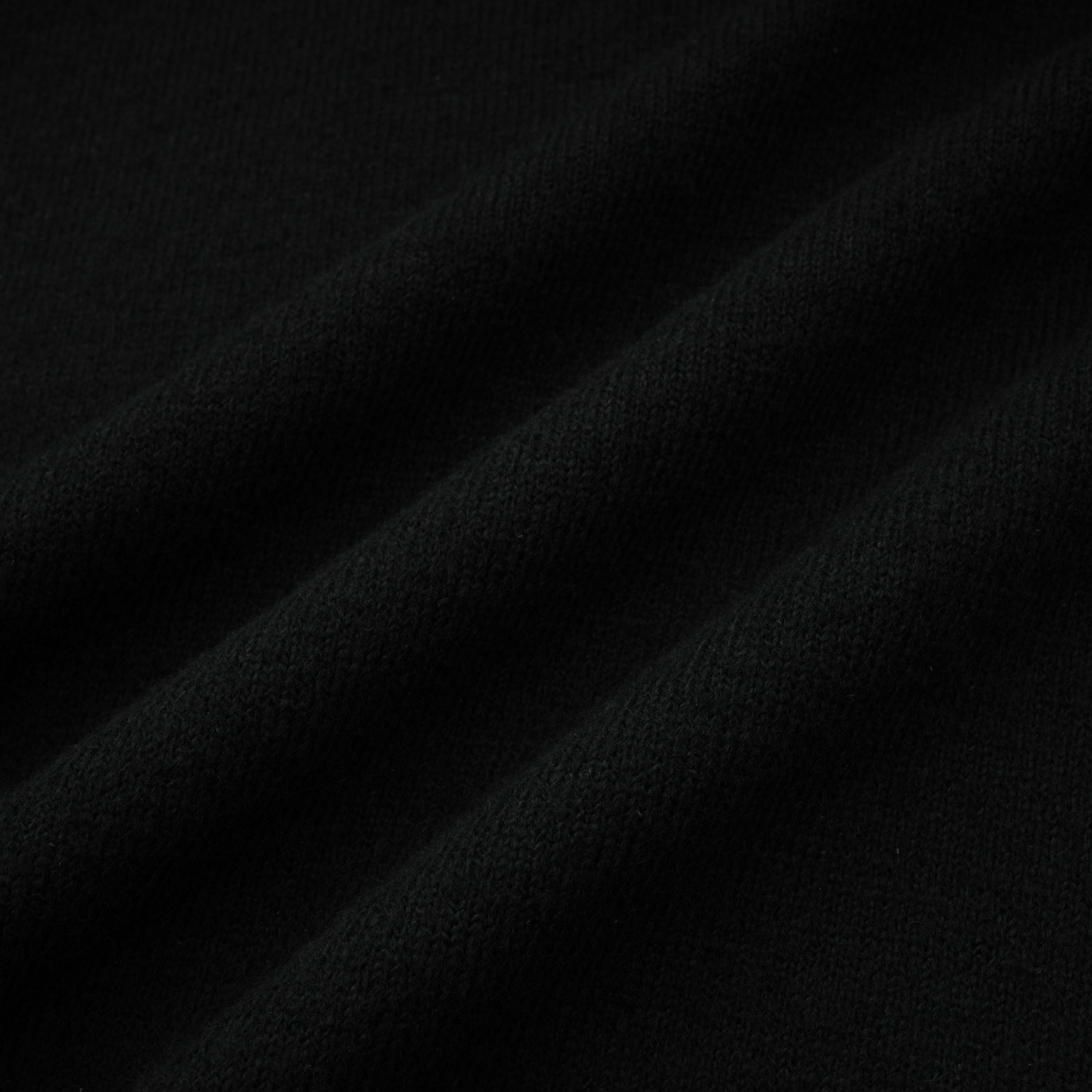 Filomena Black Layered Asymmetrical Knit Cape Top (Final Sale)