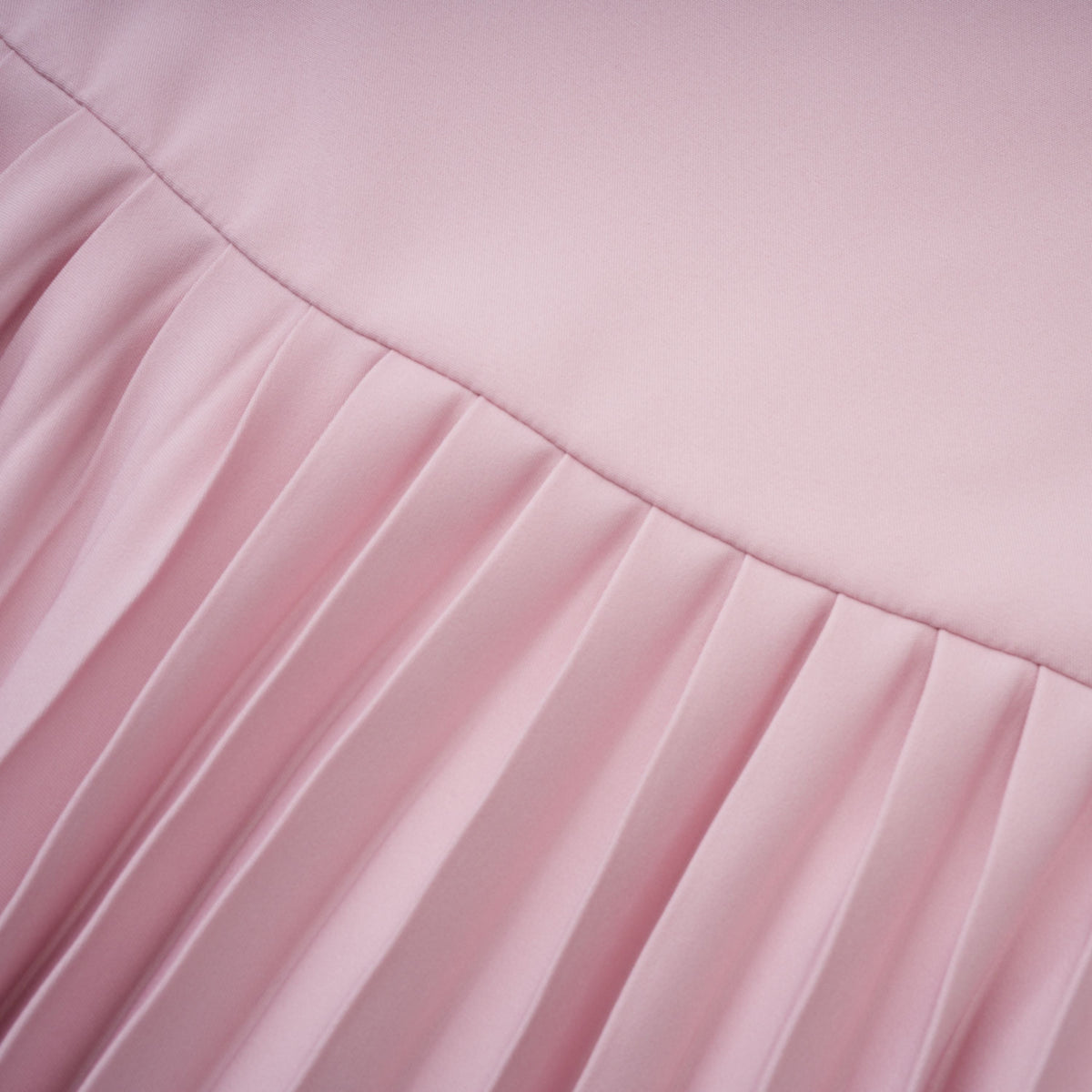 priscille pink shawl & corset top & pleated skirt set